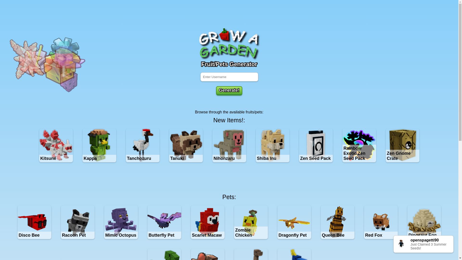 website screenshot of https://growagardeen.pages.dev/
