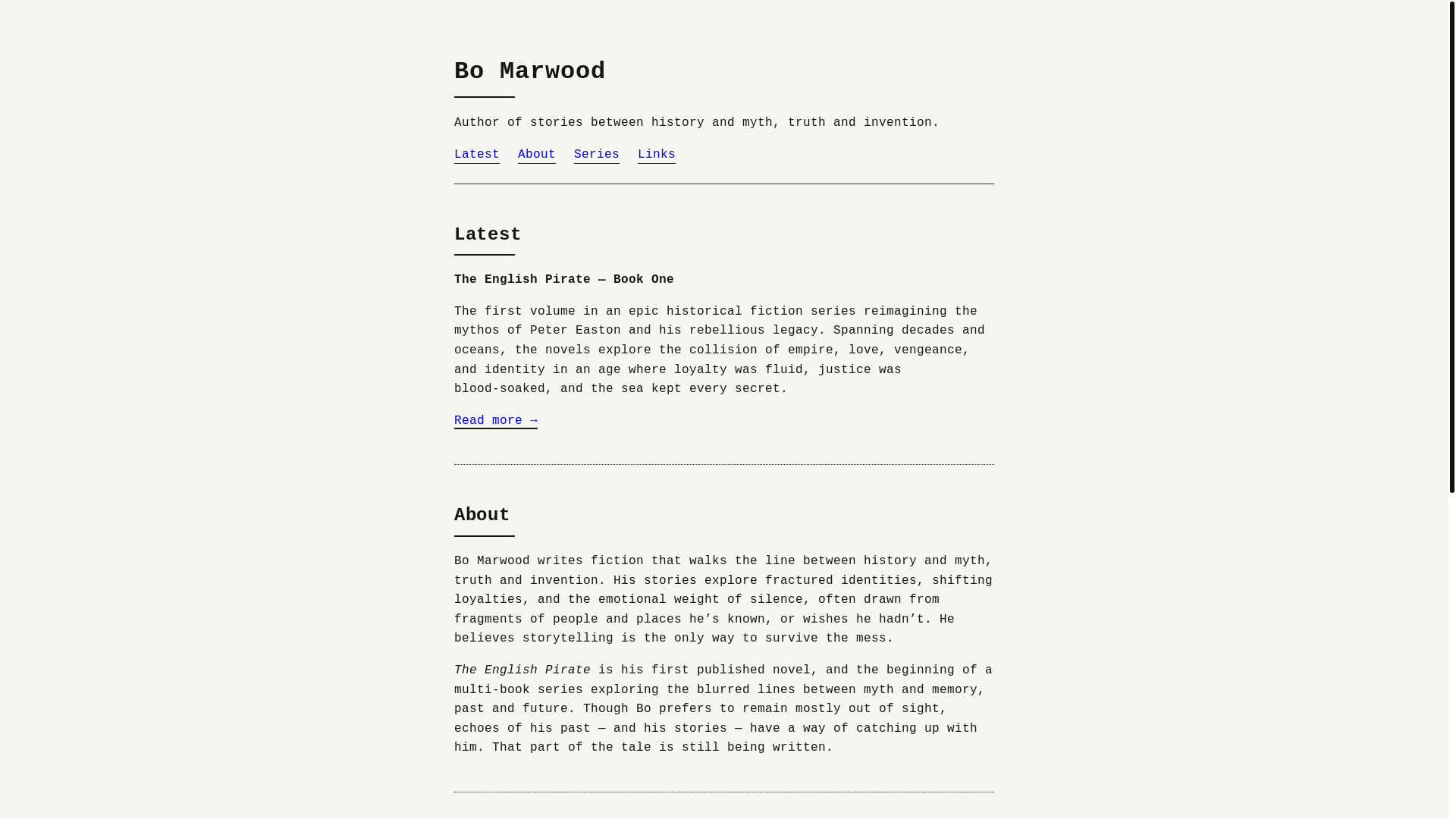 website screenshot of https://bomarwood.com/