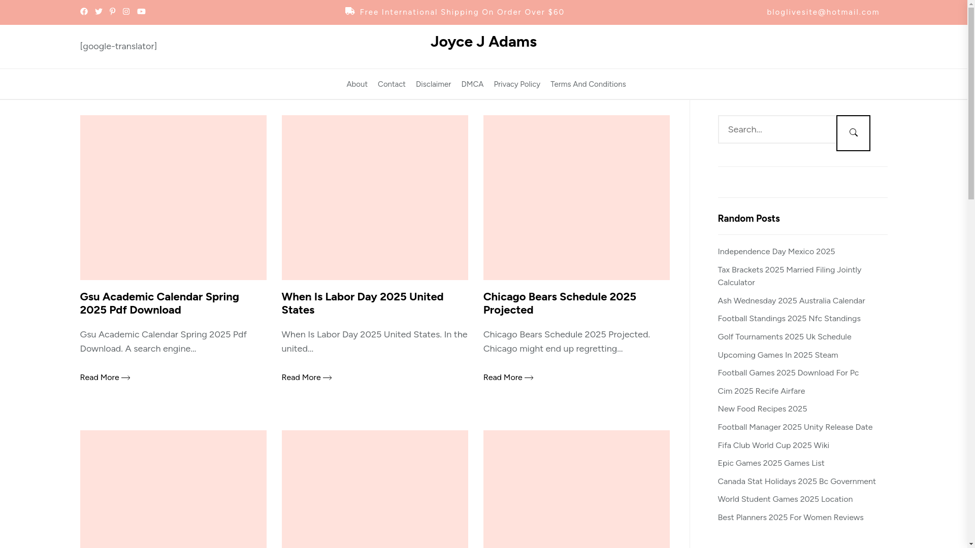 website screenshot of https://joycejadamsy.pages.dev/