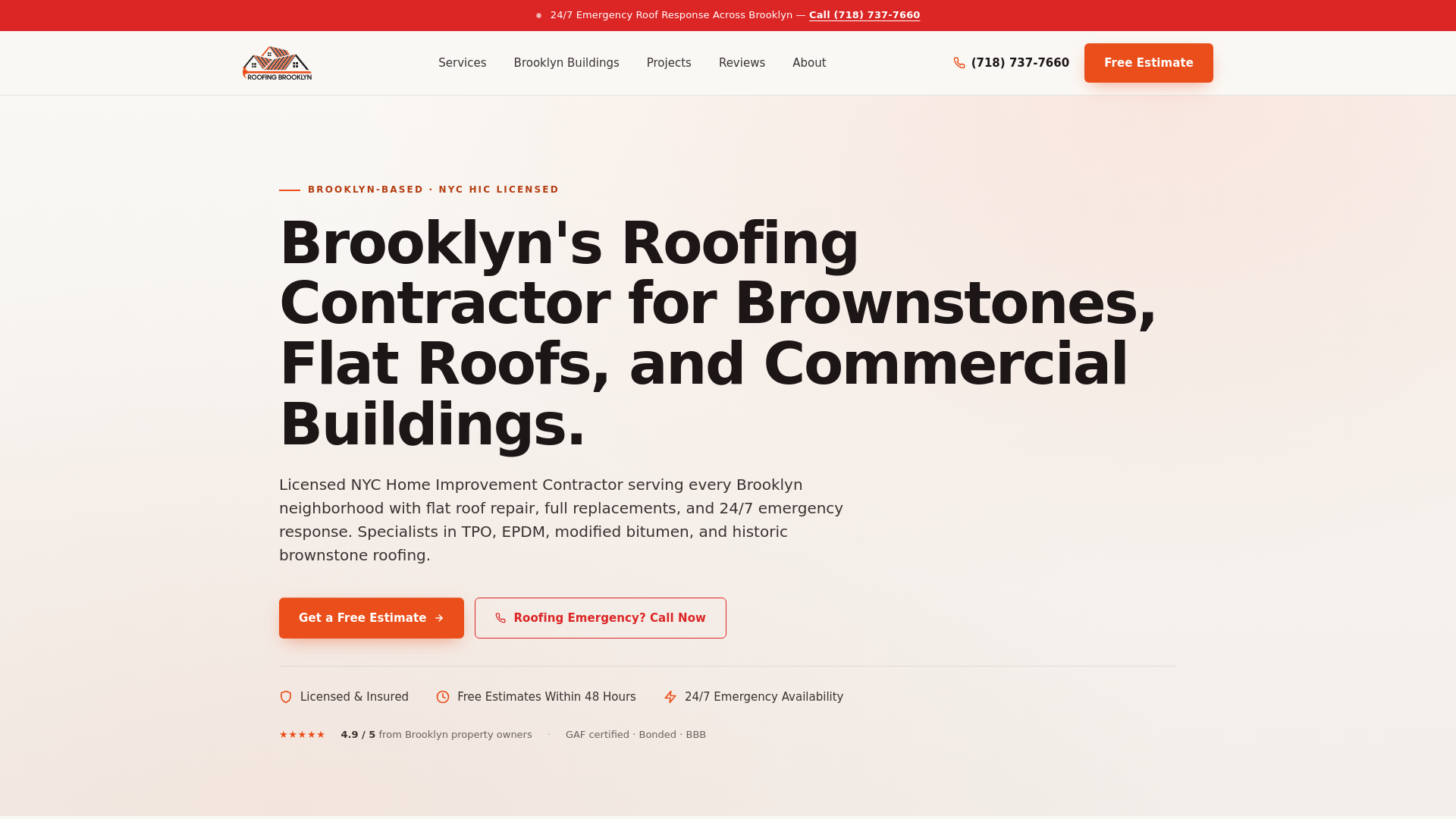 website screenshot of https://roofingbklyn-hh1go.kinsta.page