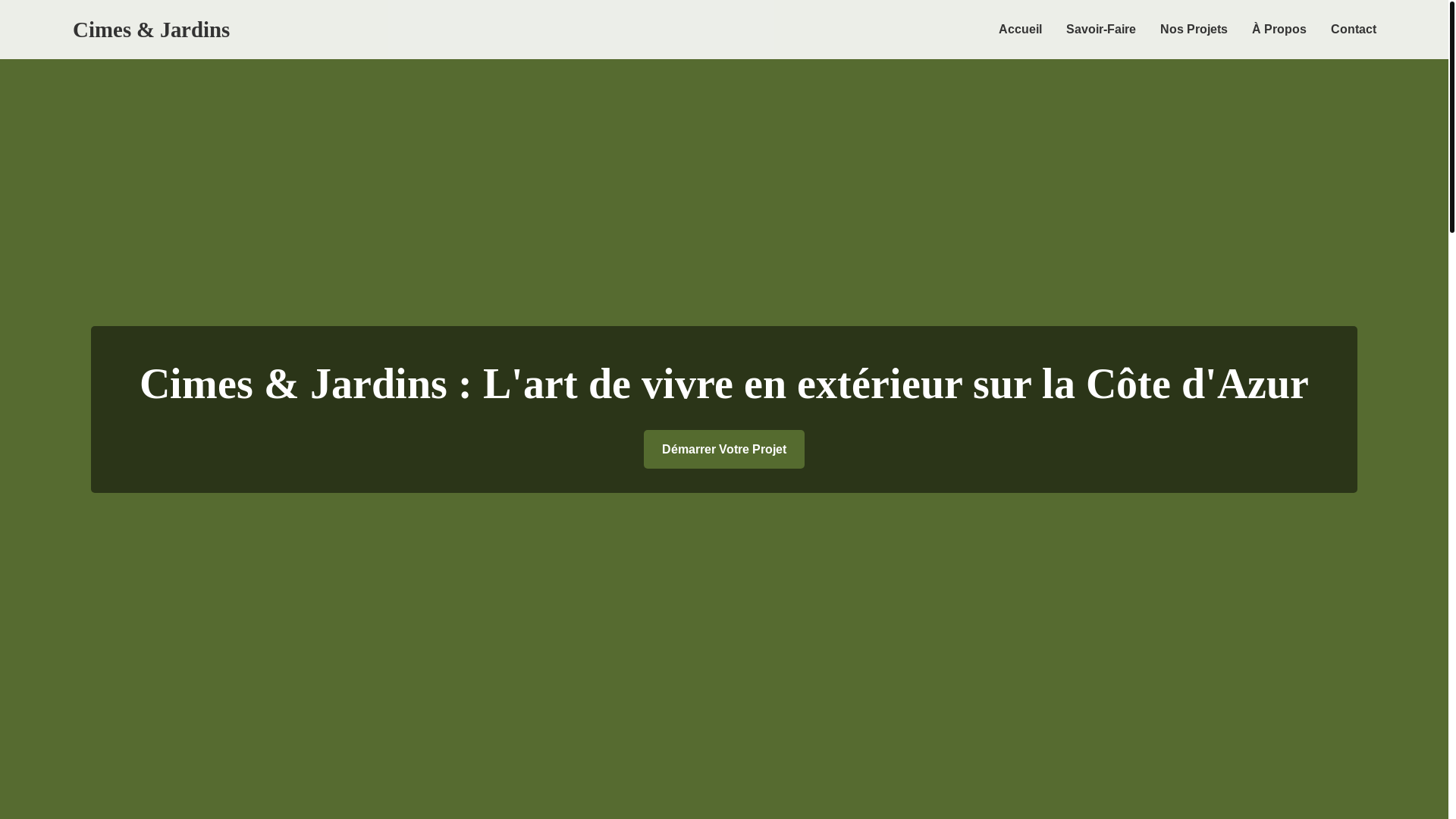 website screenshot of https://demo-cimes-et-jardins.pages.dev/