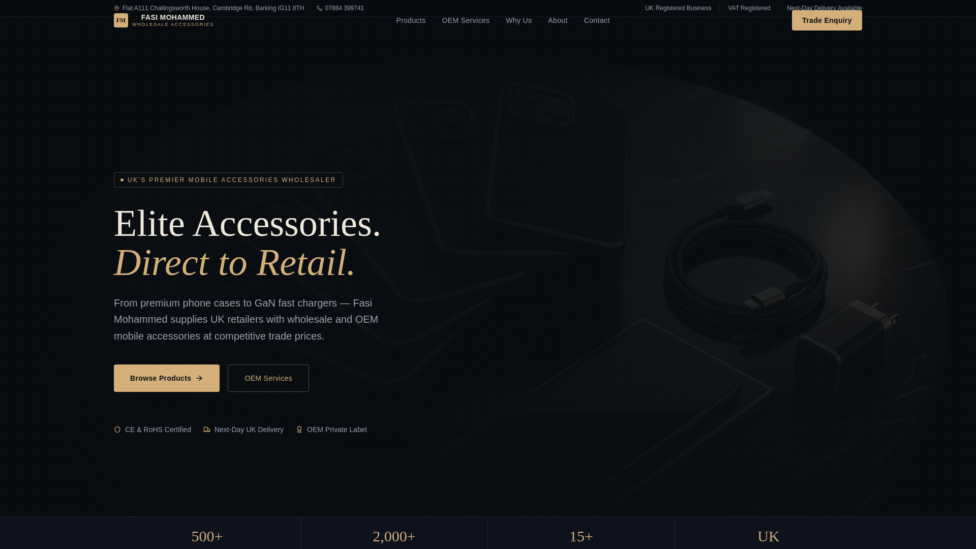 website screenshot of https://fasimobile.com/