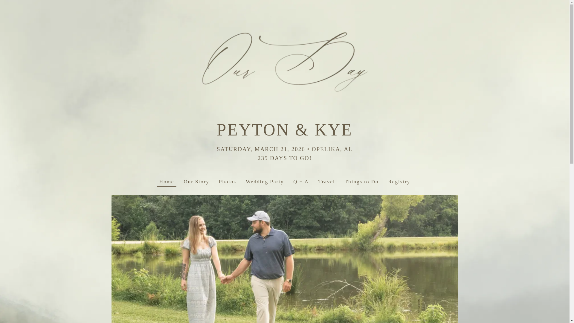 website screenshot of https://peytonandkye.com/