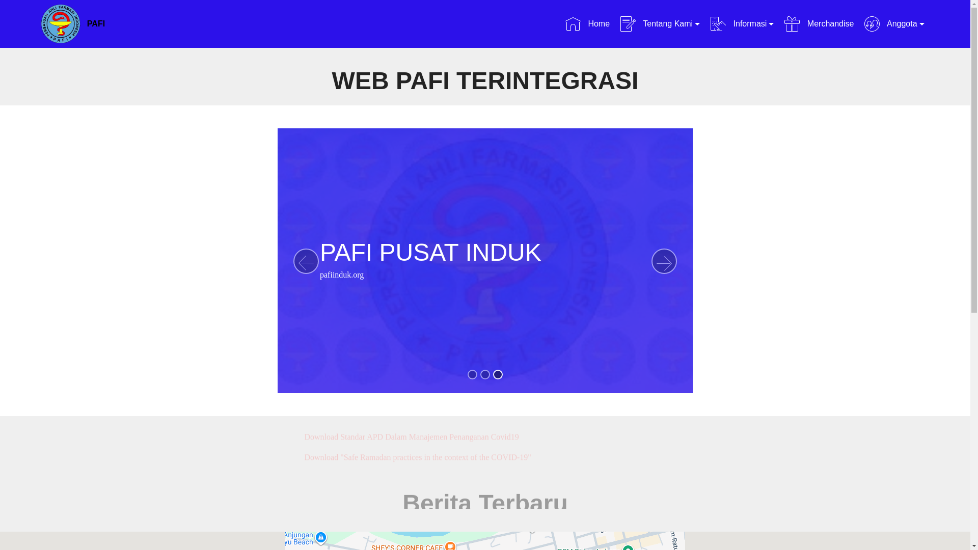 website screenshot of https://pafi-pasangkayu-org.pages.dev/