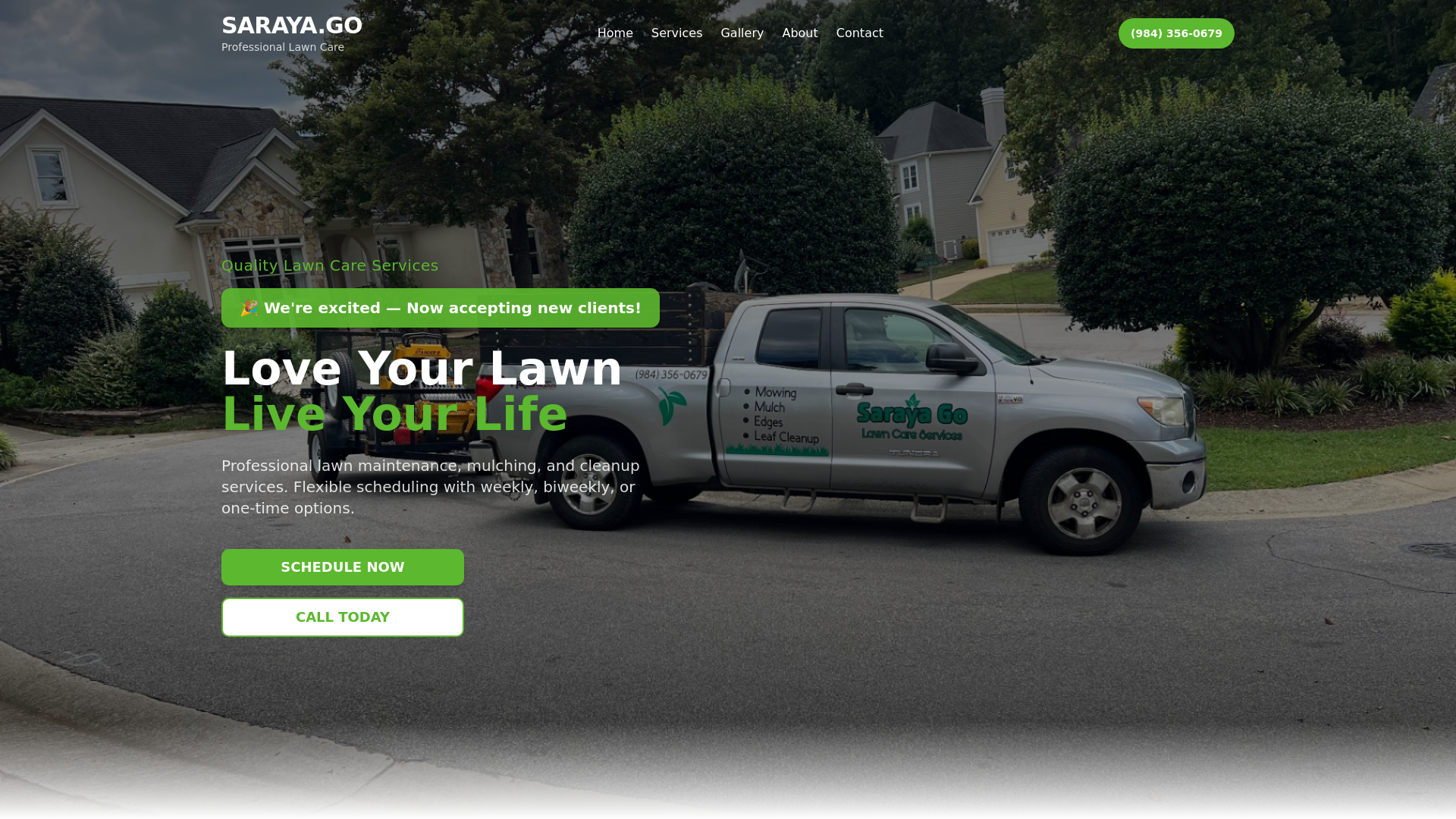 website screenshot of https://saraya2go.com/