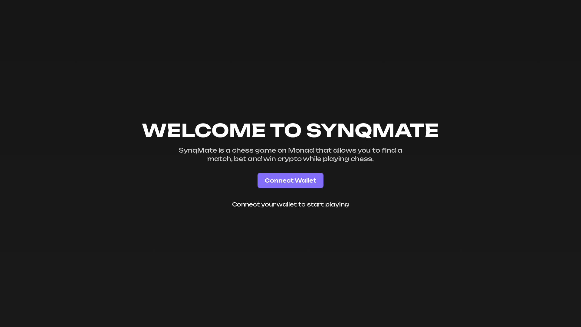 website screenshot of https://synqmate.xyz/