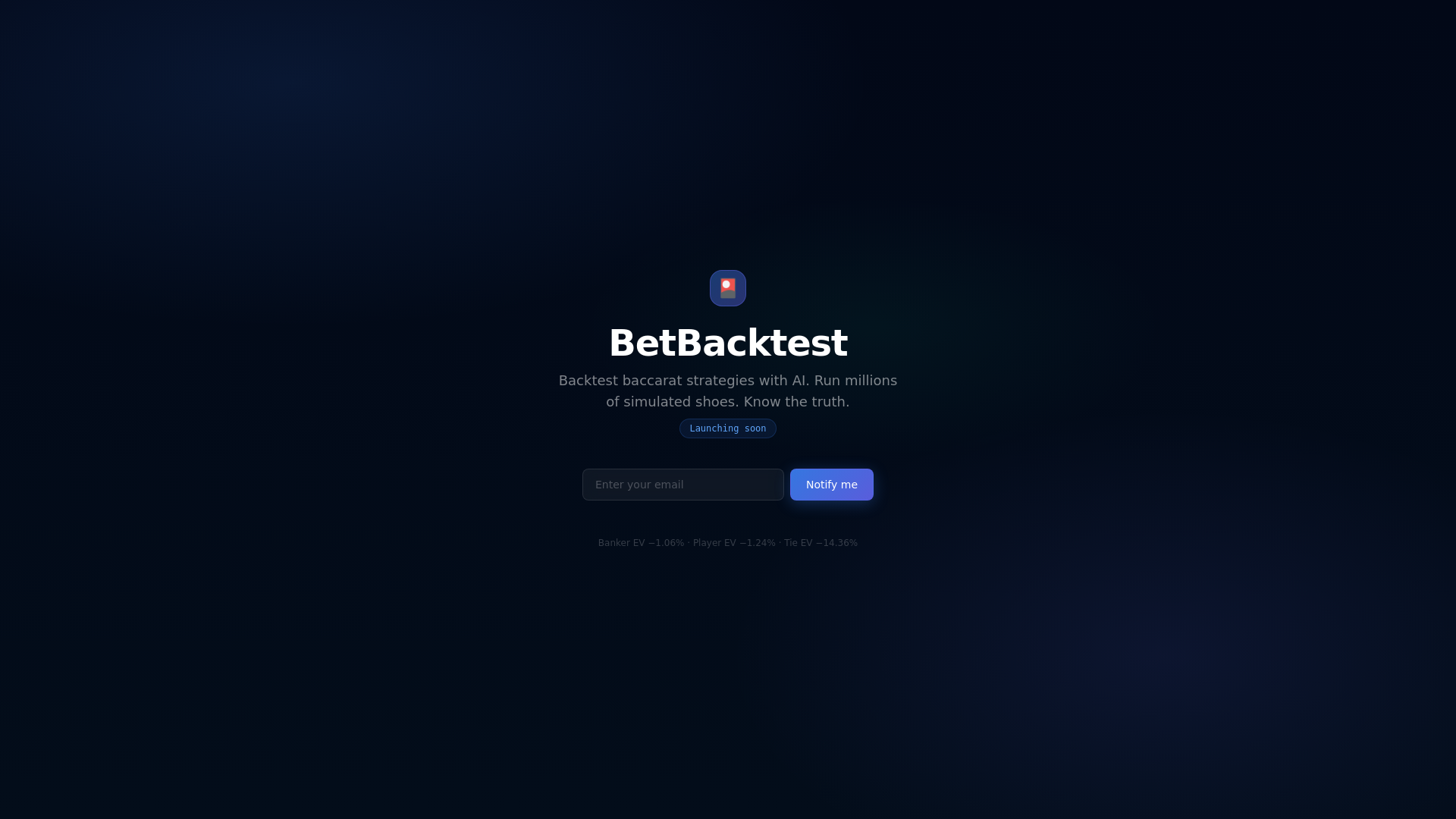 website screenshot of https://betbacktest.com/