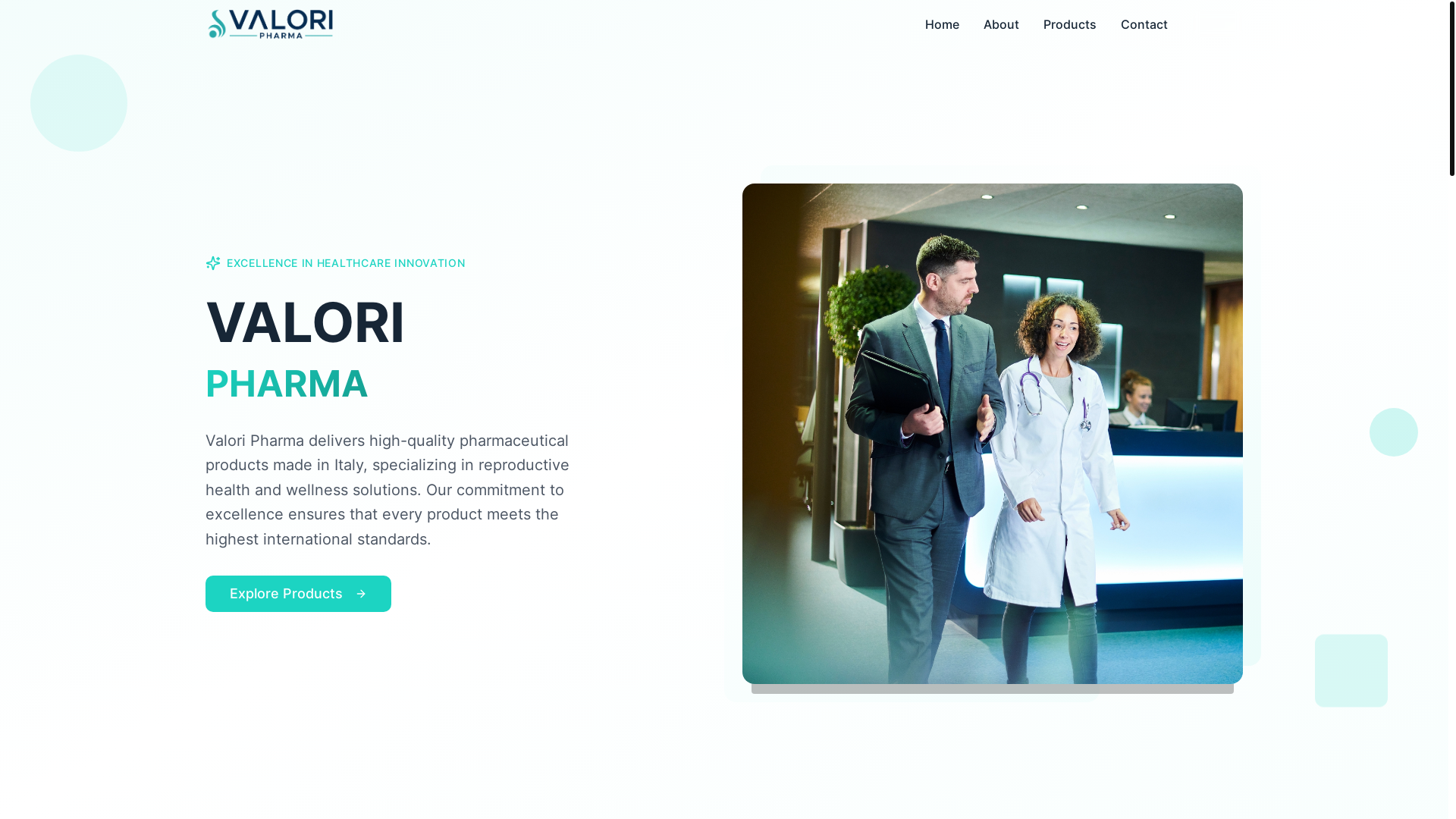 website screenshot of https://valori-vita-web.pages.dev/
