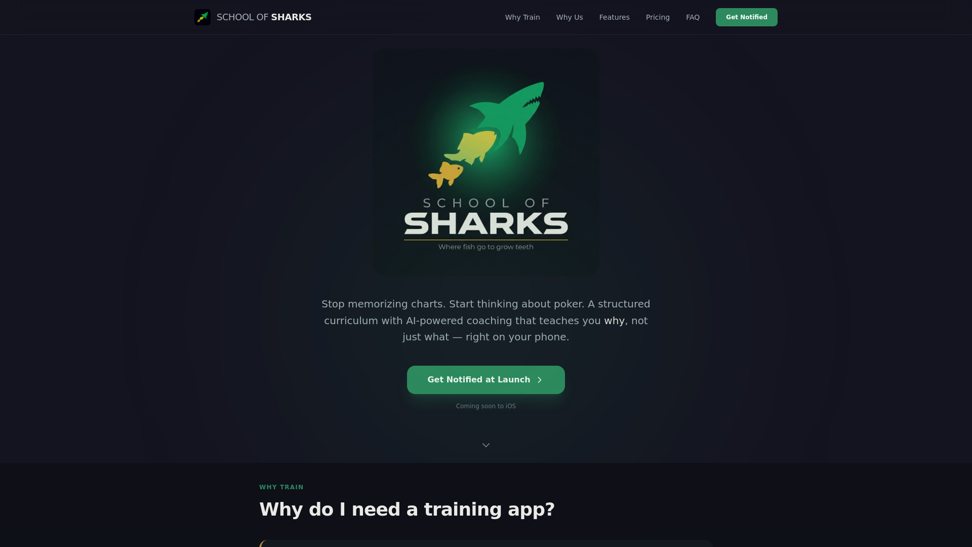 website screenshot of https://school-of-sharks.pages.dev/