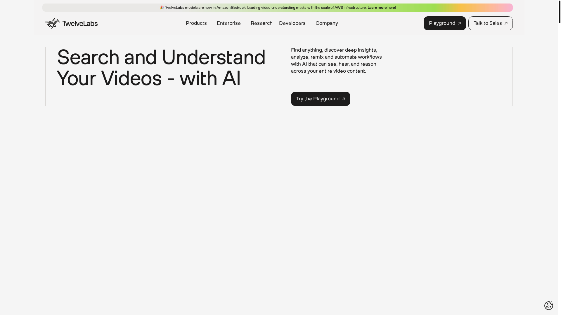 website screenshot of https://twelvelabshq.com/