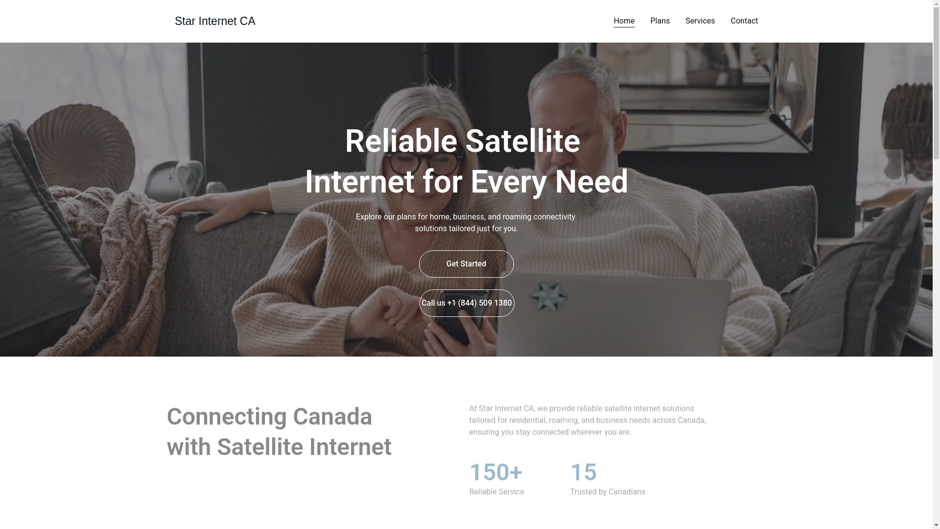 website screenshot of https://starinternetca.site/