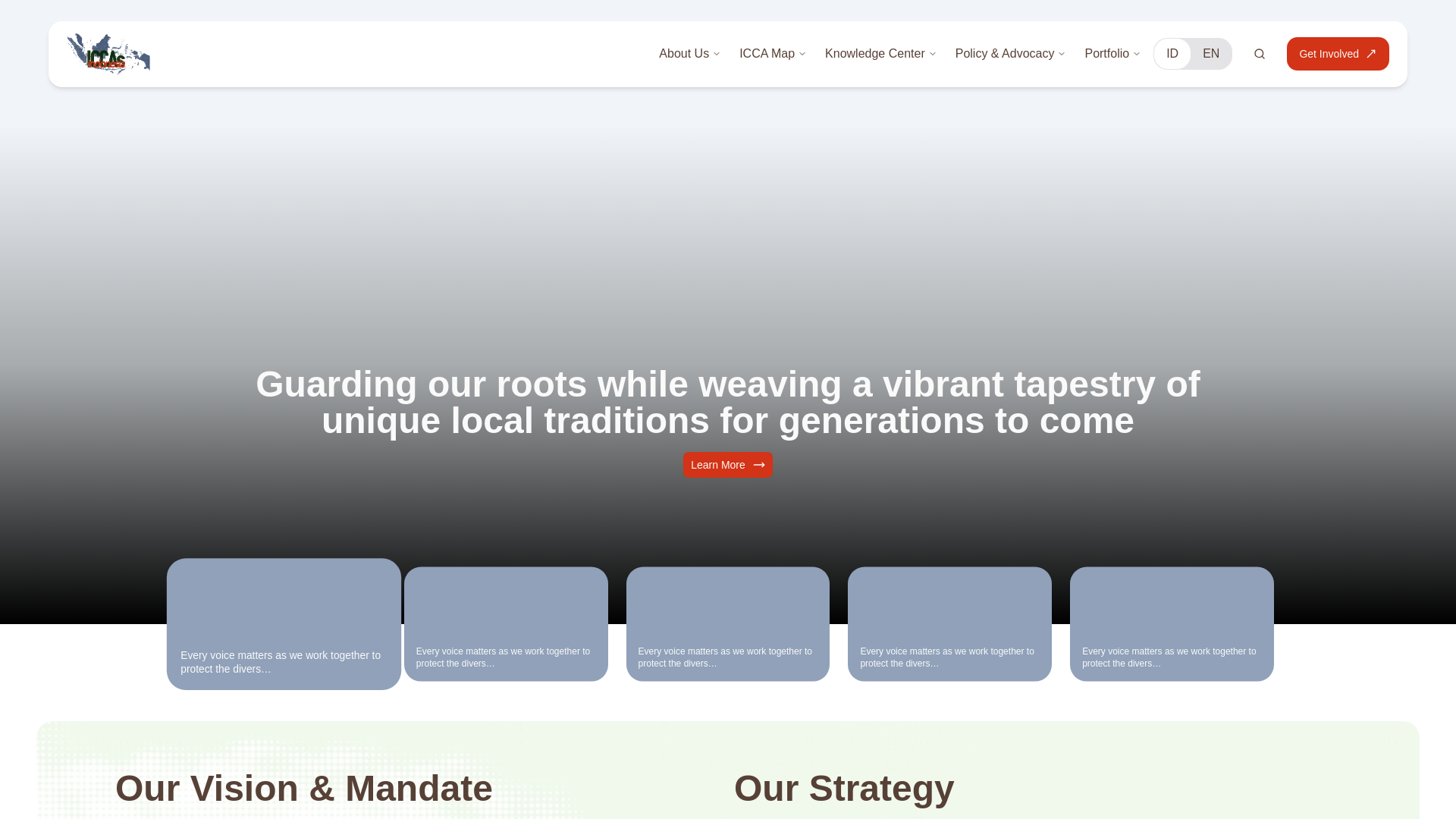 website screenshot of https://wgii-website.pages.dev/