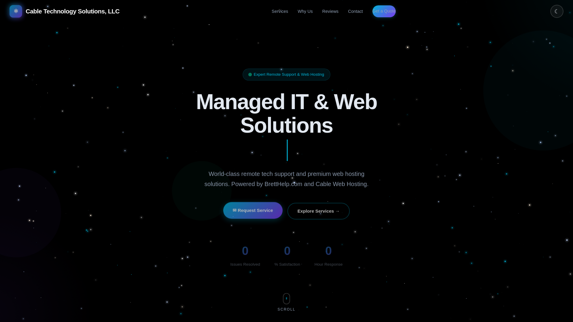 website screenshot of https://cabletechsolution.com/