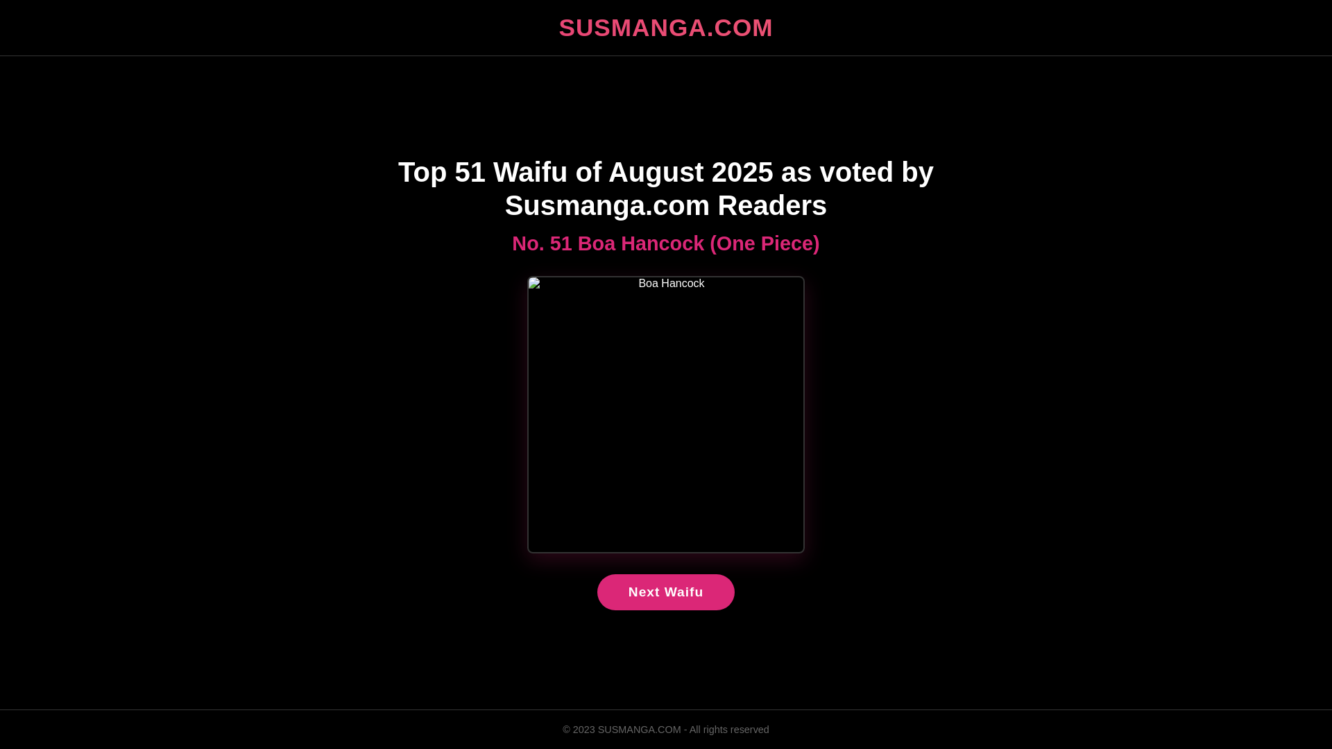 website screenshot of https://waifu-landing.pages.dev/