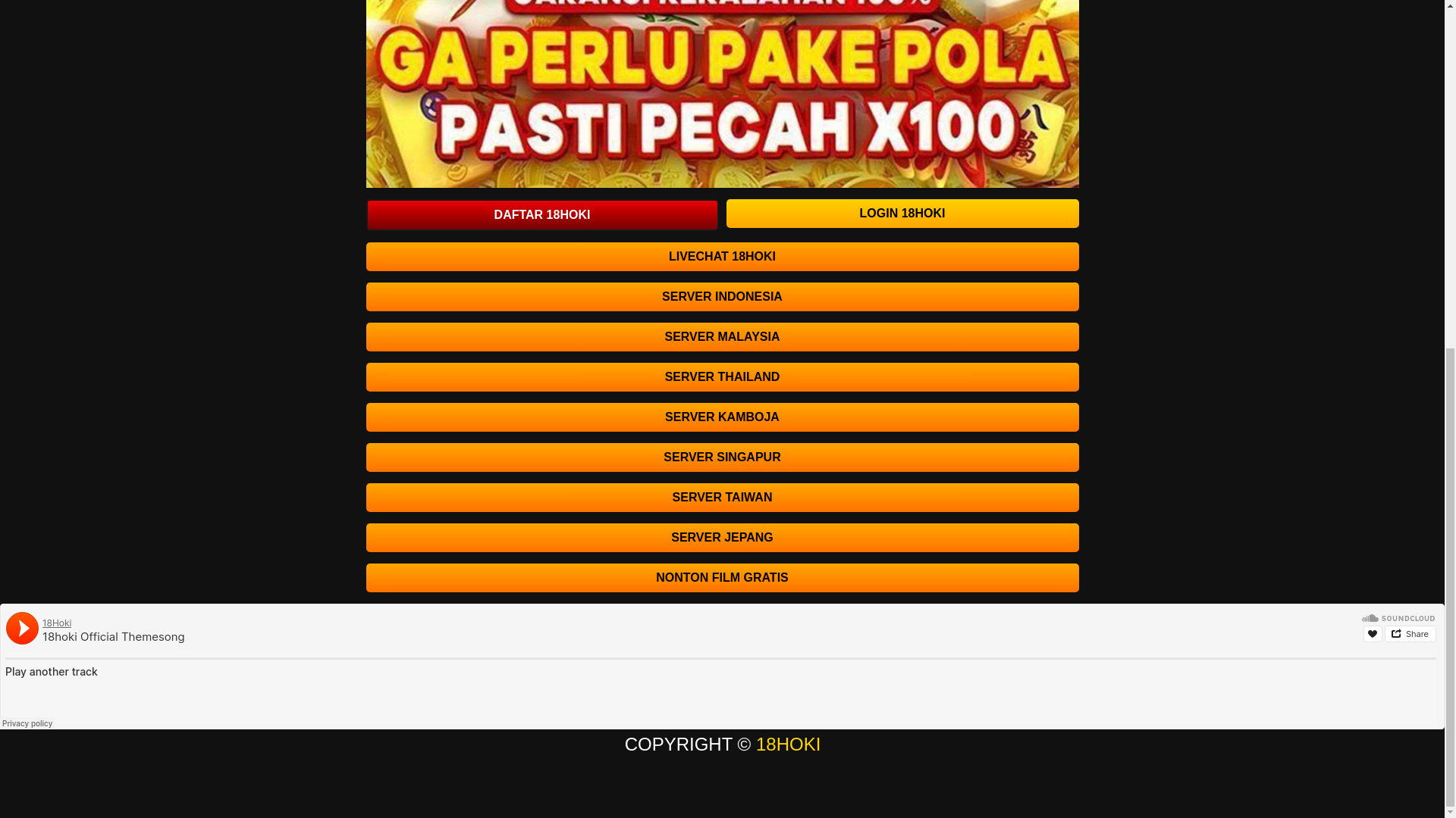 website screenshot of https://server18hoki.pages.dev/