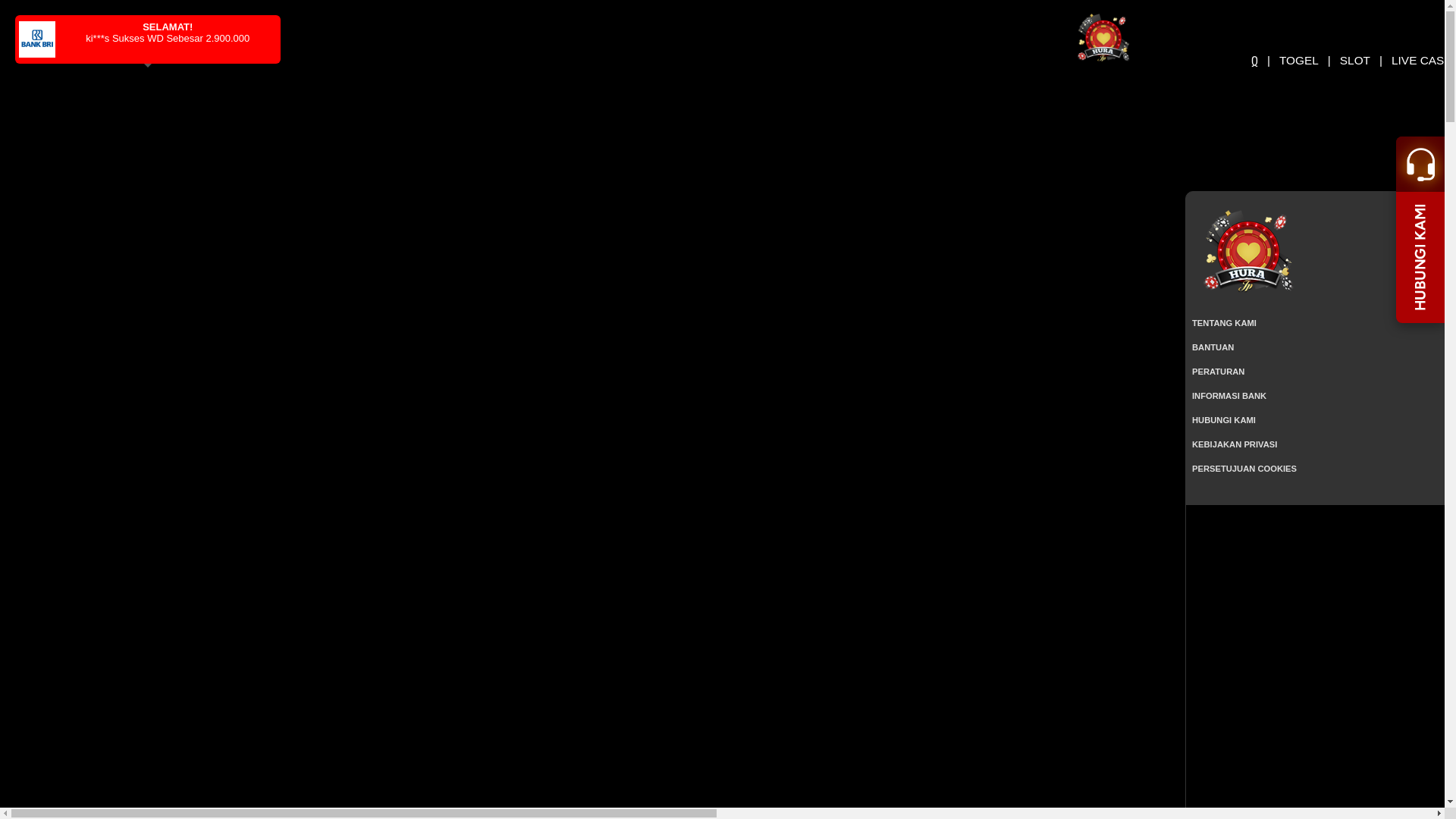 website screenshot of https://hurajpnew.vip/