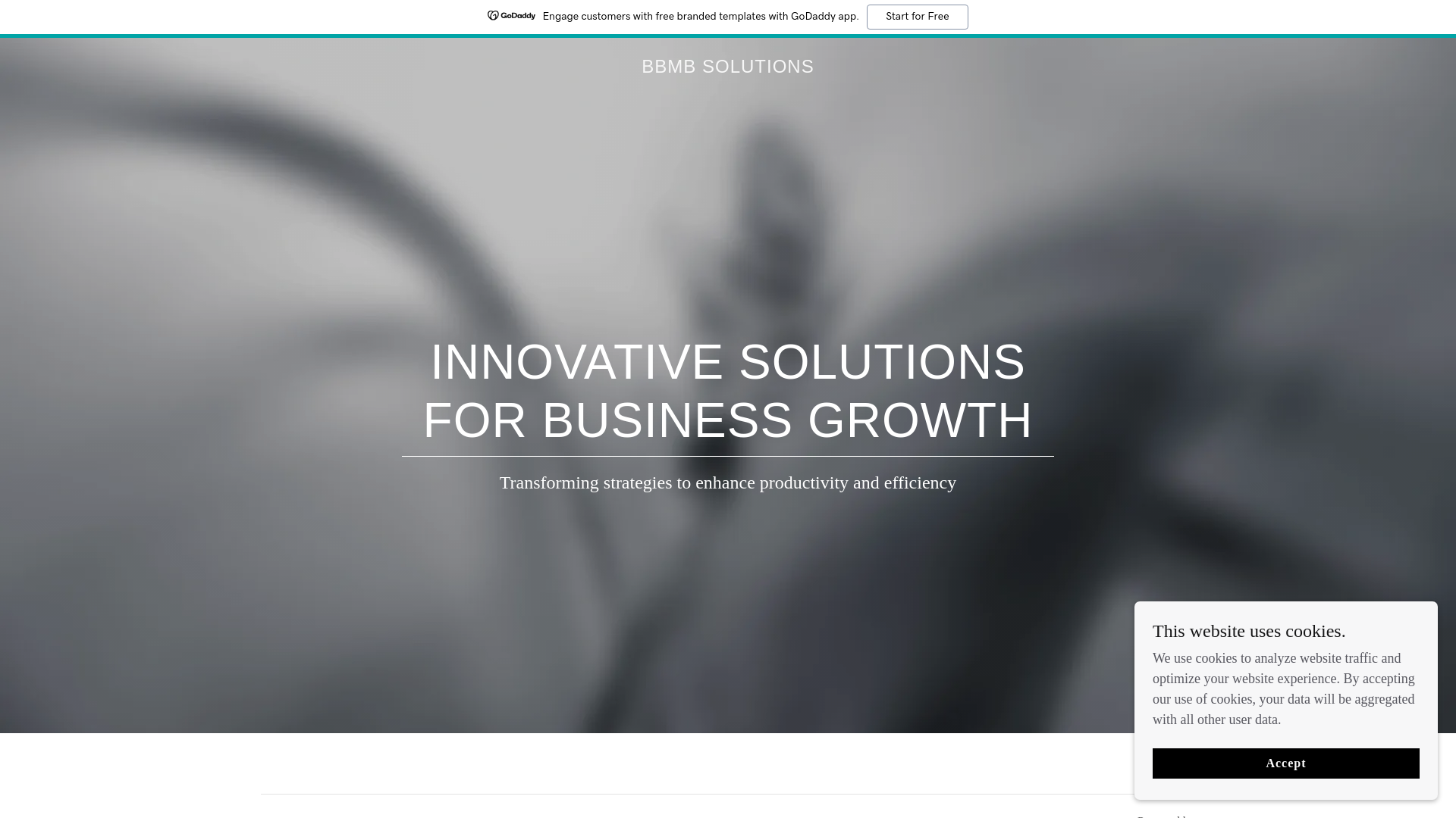 website screenshot of https://bbmbsolutions.com.au/