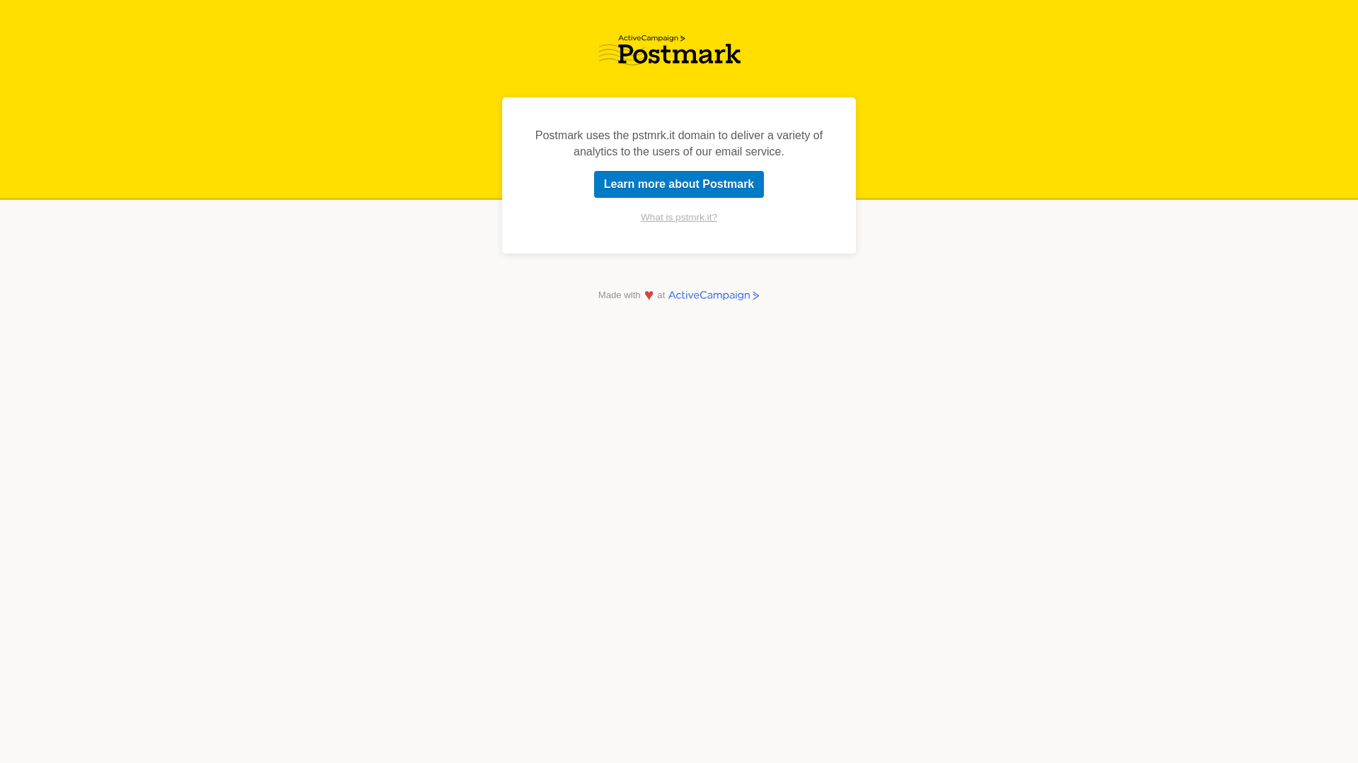 website screenshot of https://track.pstmrk.it/