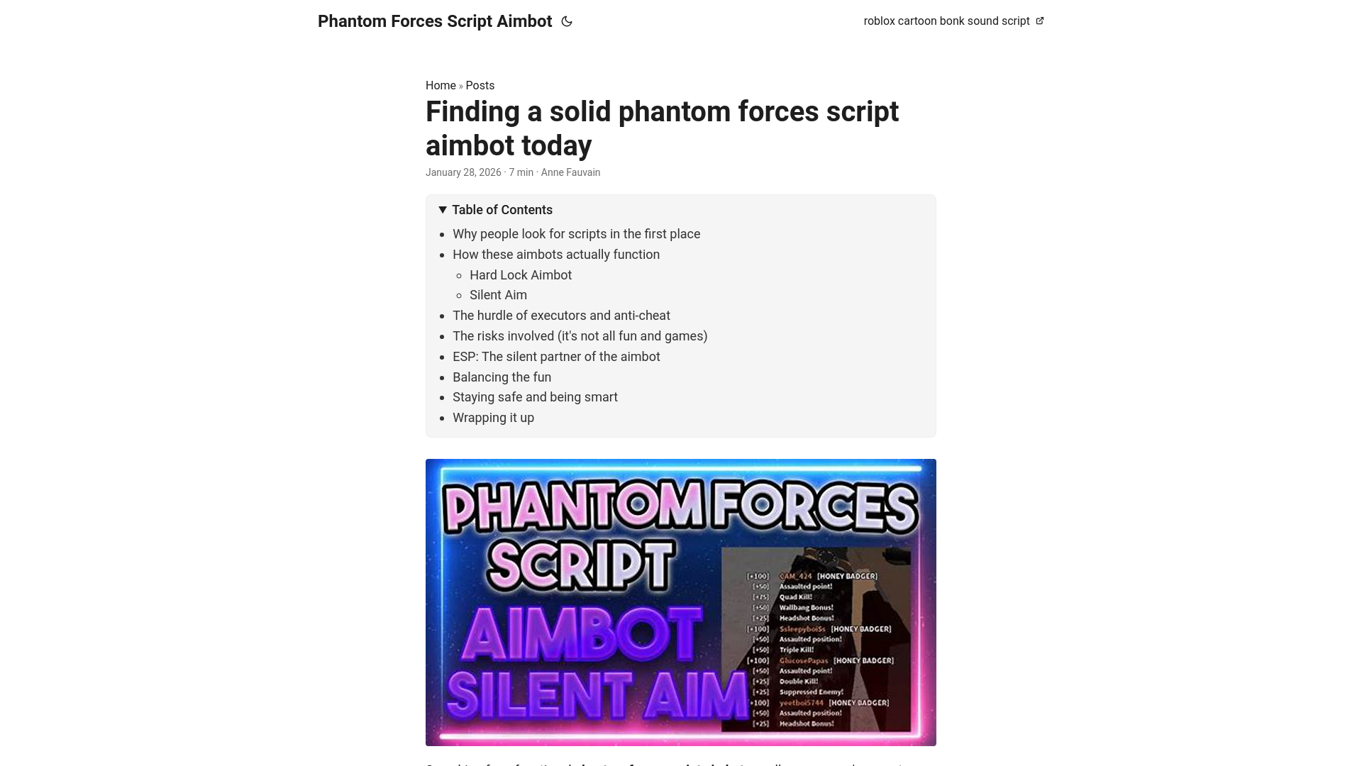website screenshot of https://phantom-forces-script-aimbot.pages.dev/