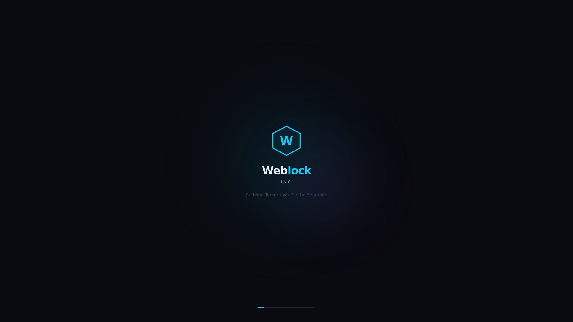 website screenshot of https://weblockinc.com/