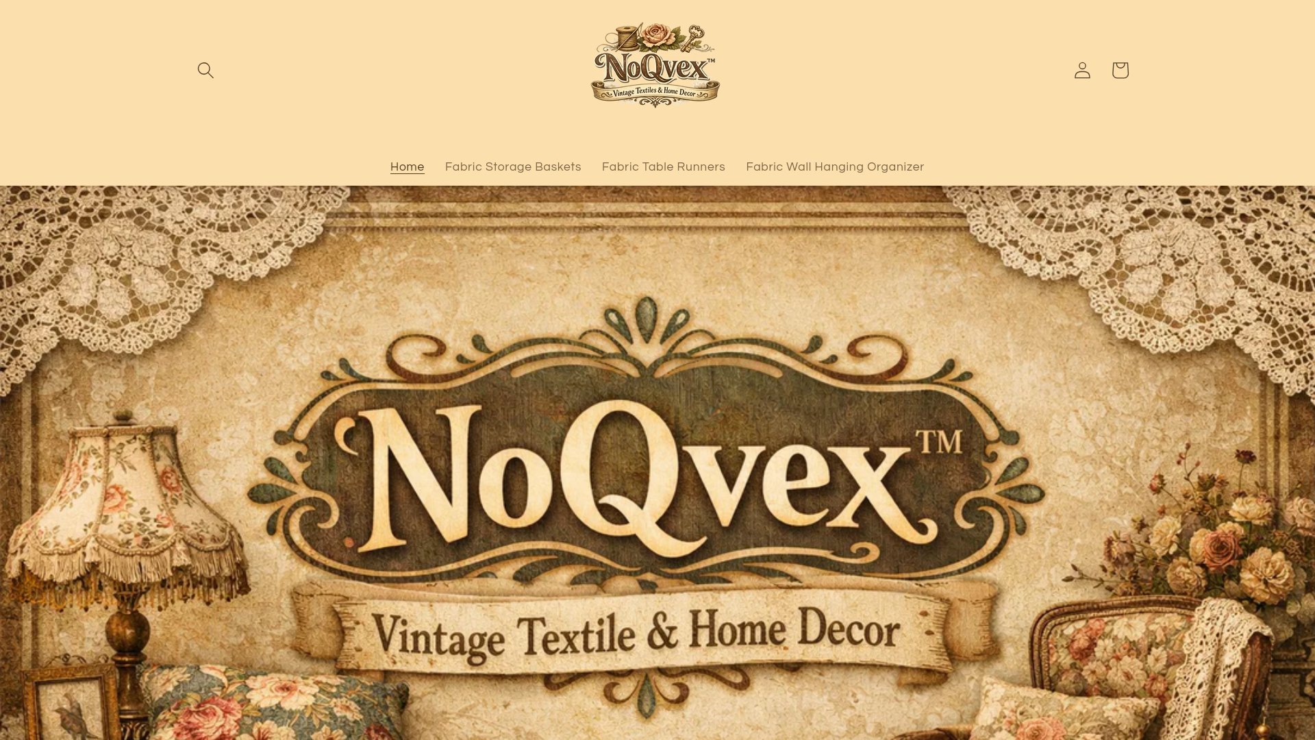 website screenshot of https://noqvex.com/