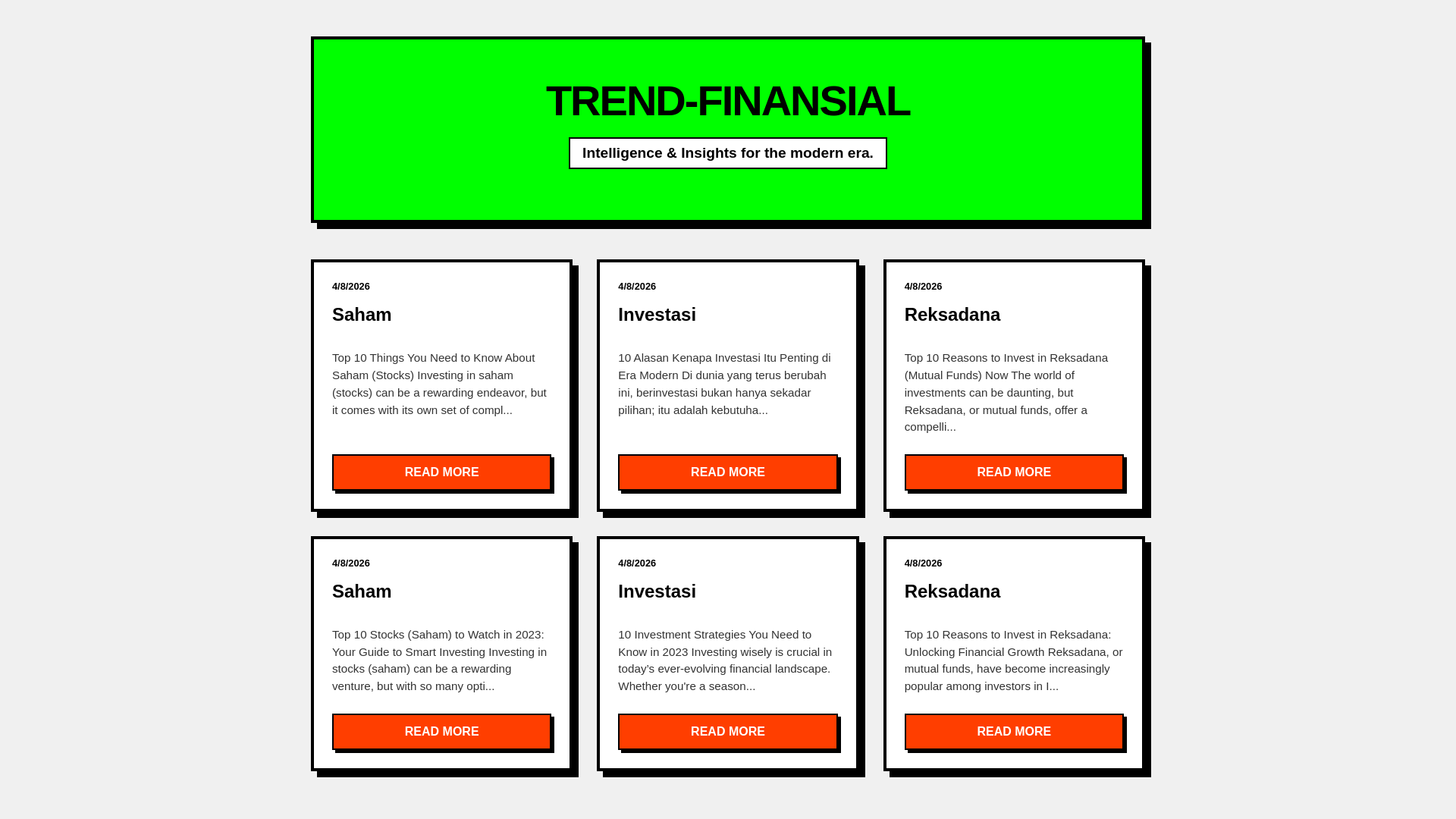 website screenshot of https://trend-global-finance.pages.dev/