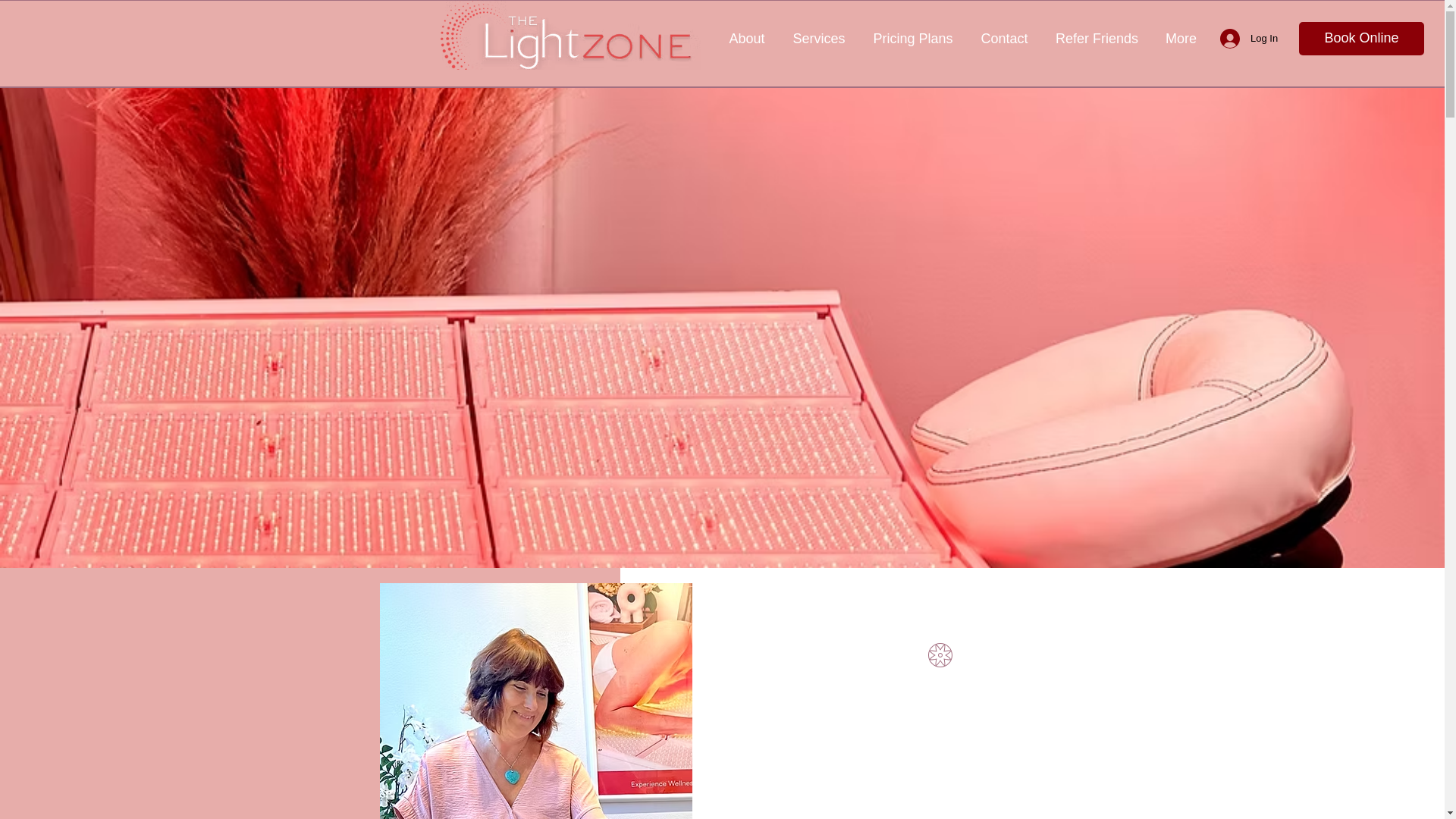 website screenshot of https://thelightzoneofsantabarbara.com/