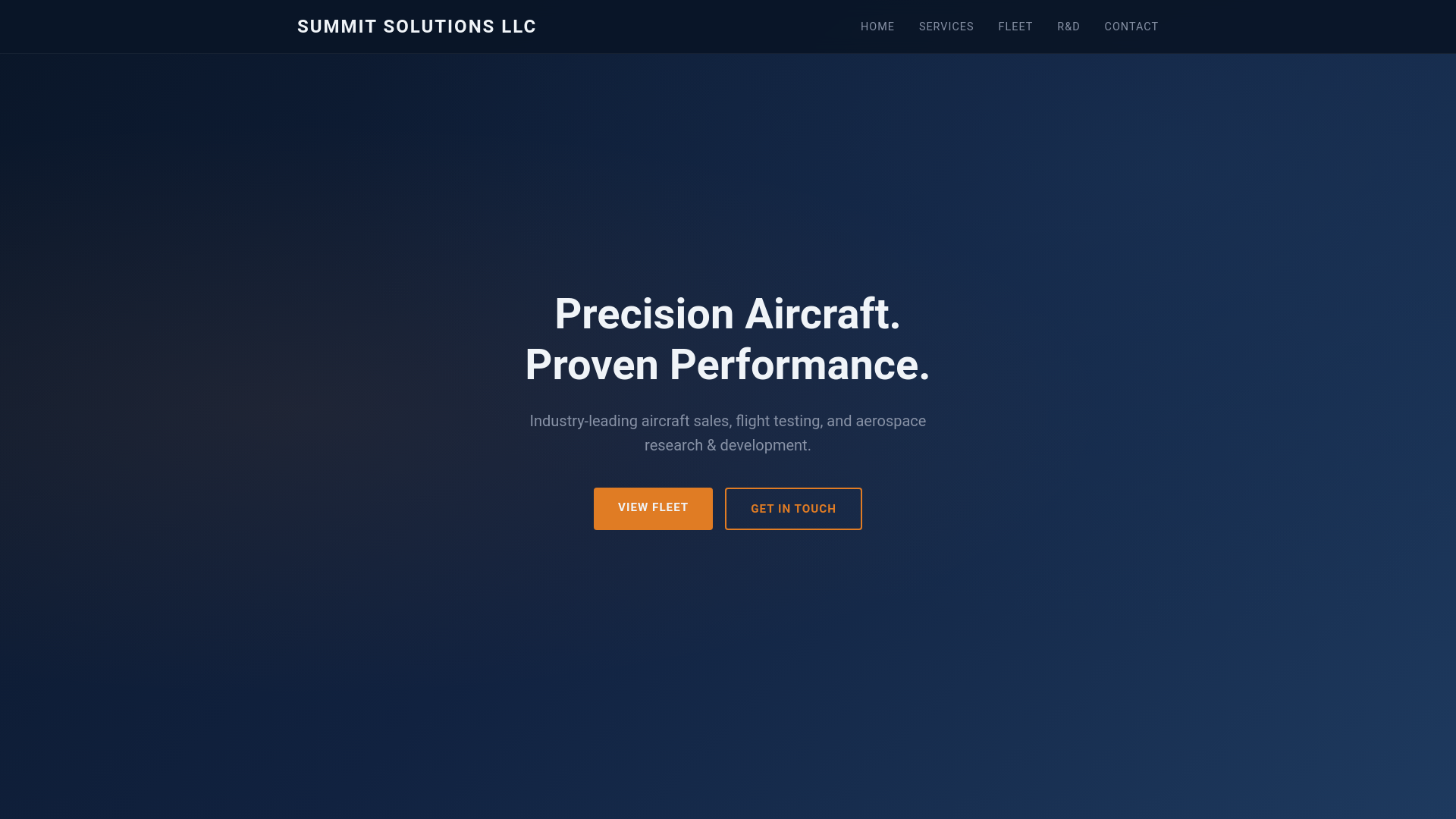 website screenshot of https://summitsolutionspr.com/