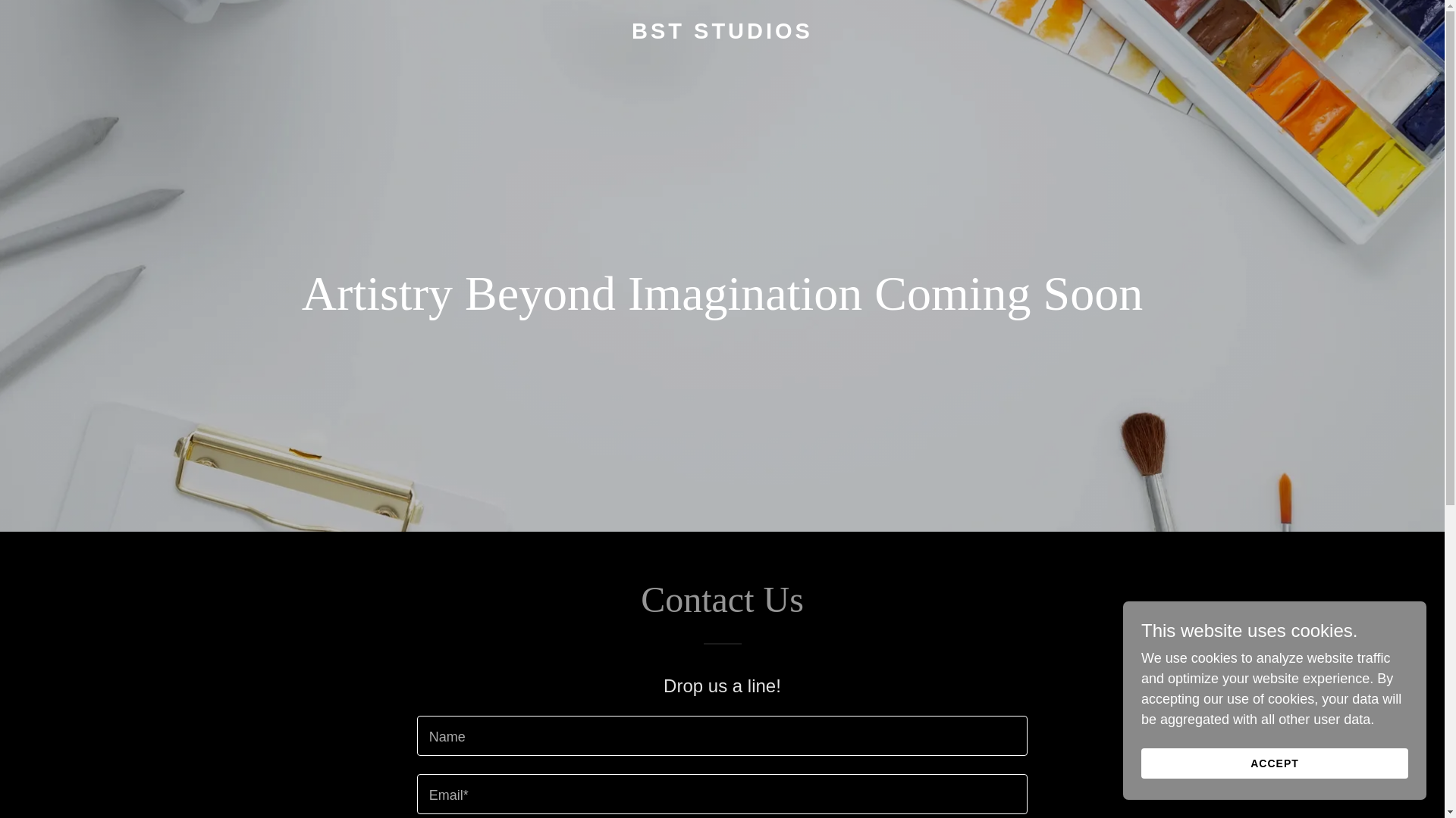 website screenshot of https://bststudios.art/