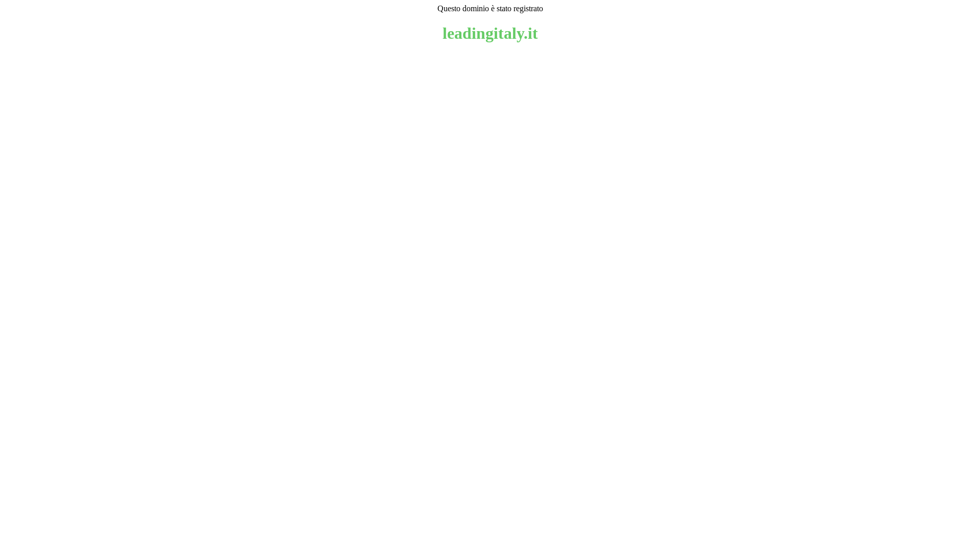 website screenshot of https://leadingitaly.it/