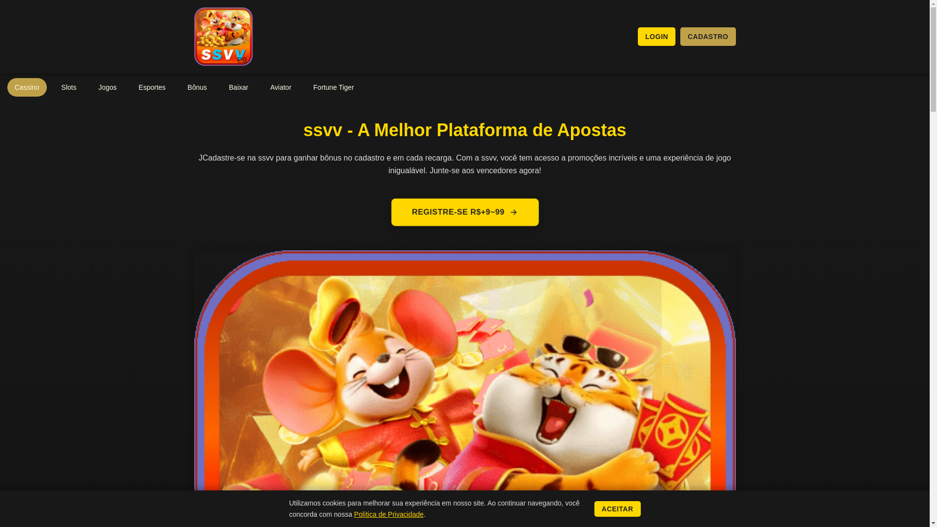 website screenshot of https://ssvvin.com/
