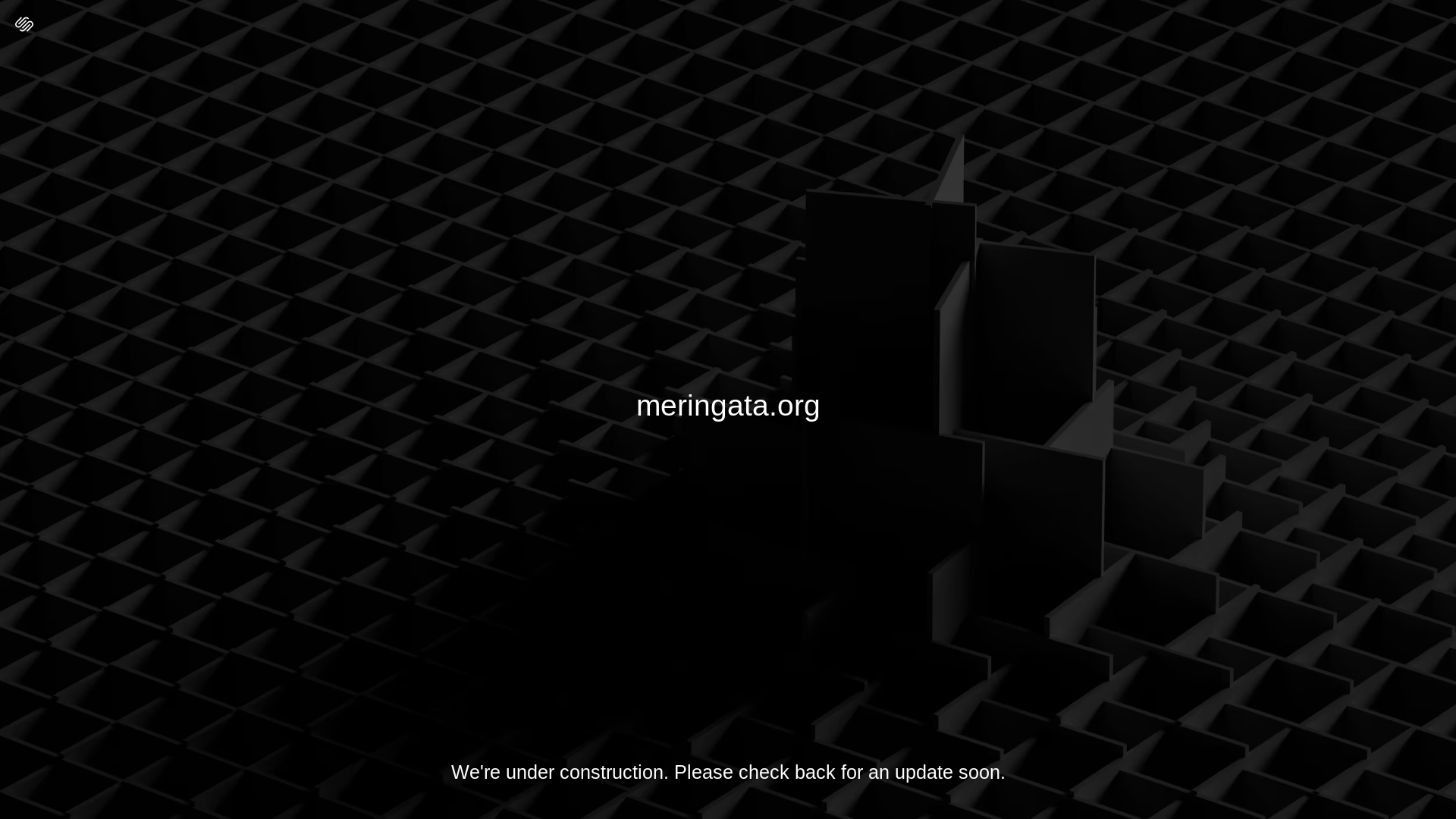 website screenshot of https://meringata.org/