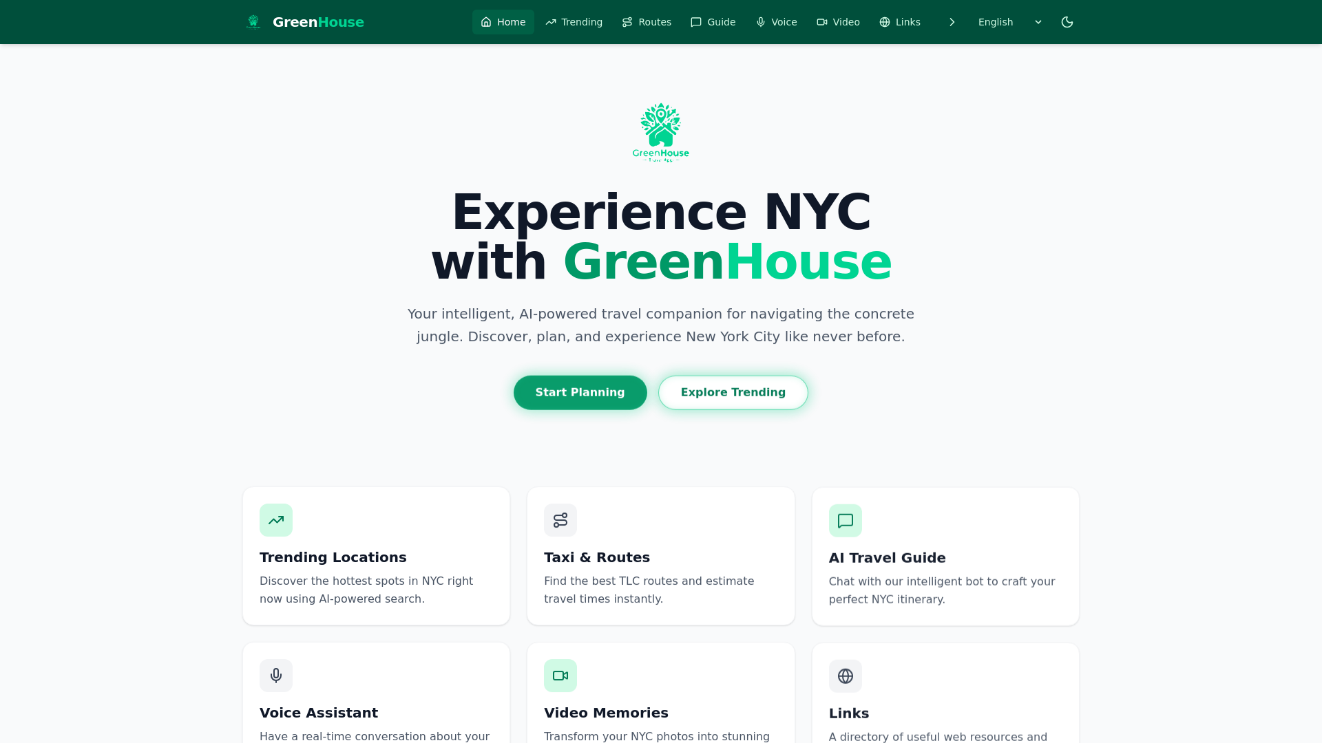 website screenshot of https://grnhaus.pages.dev/