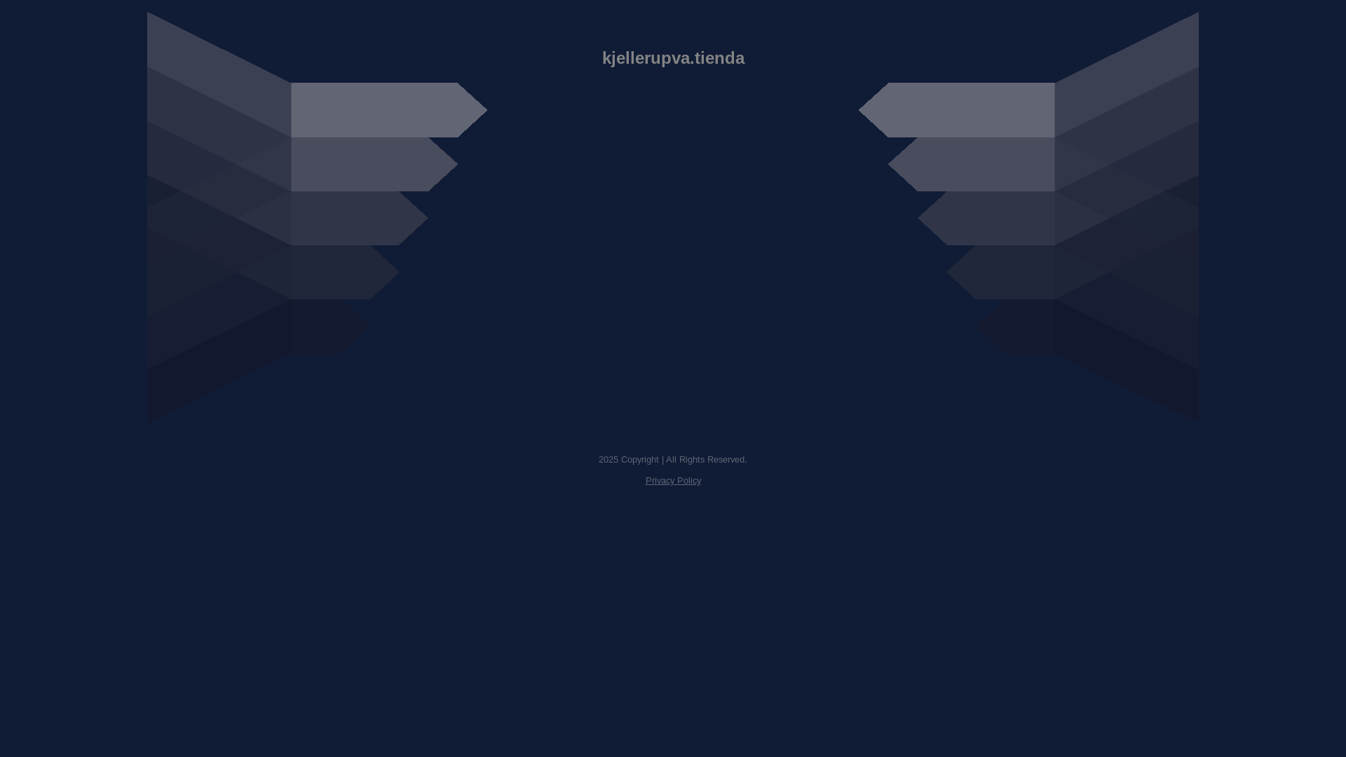 website screenshot of https://kjellerupva.tienda/