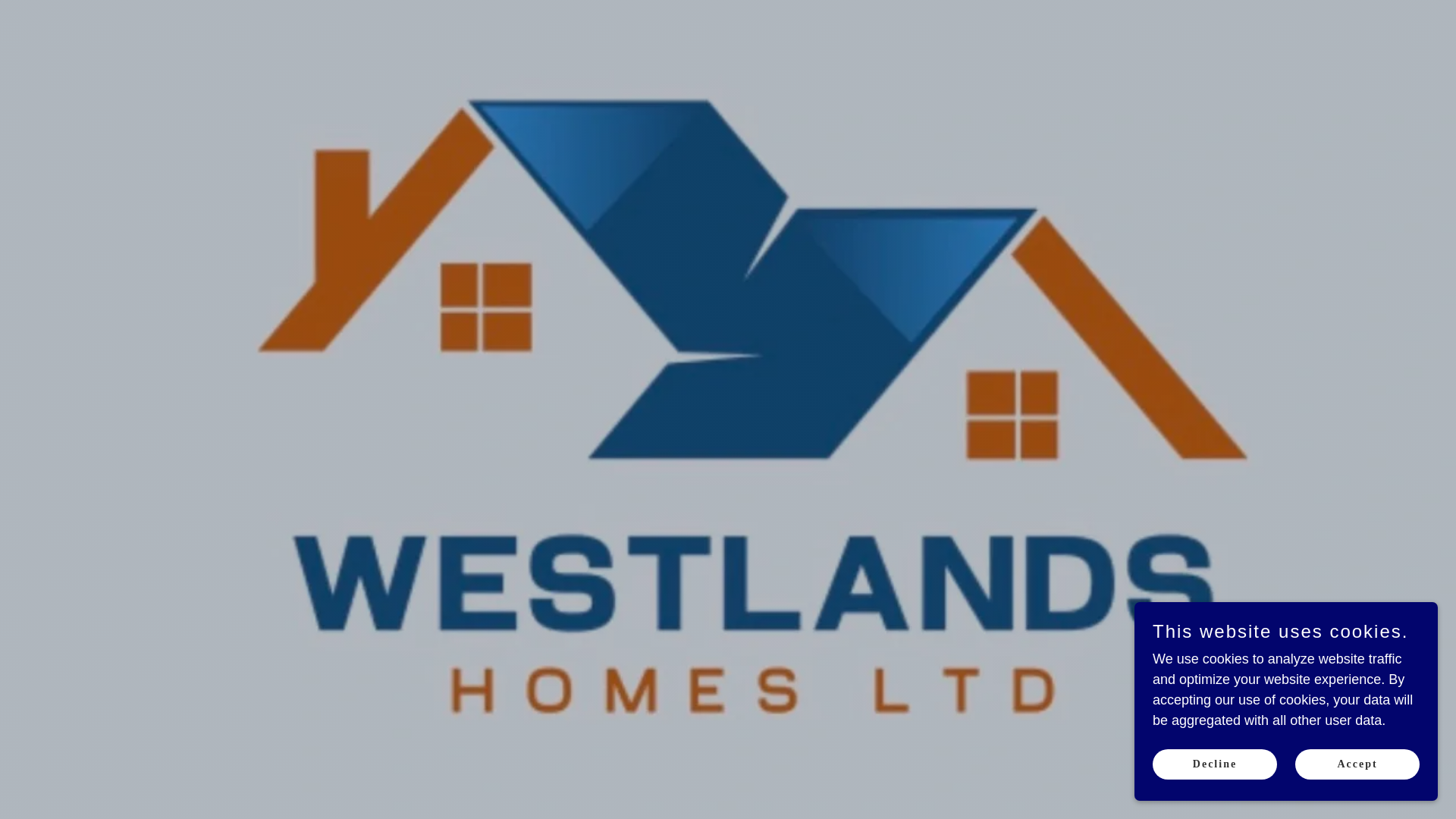 website screenshot of https://westslandshomesltd.uk/