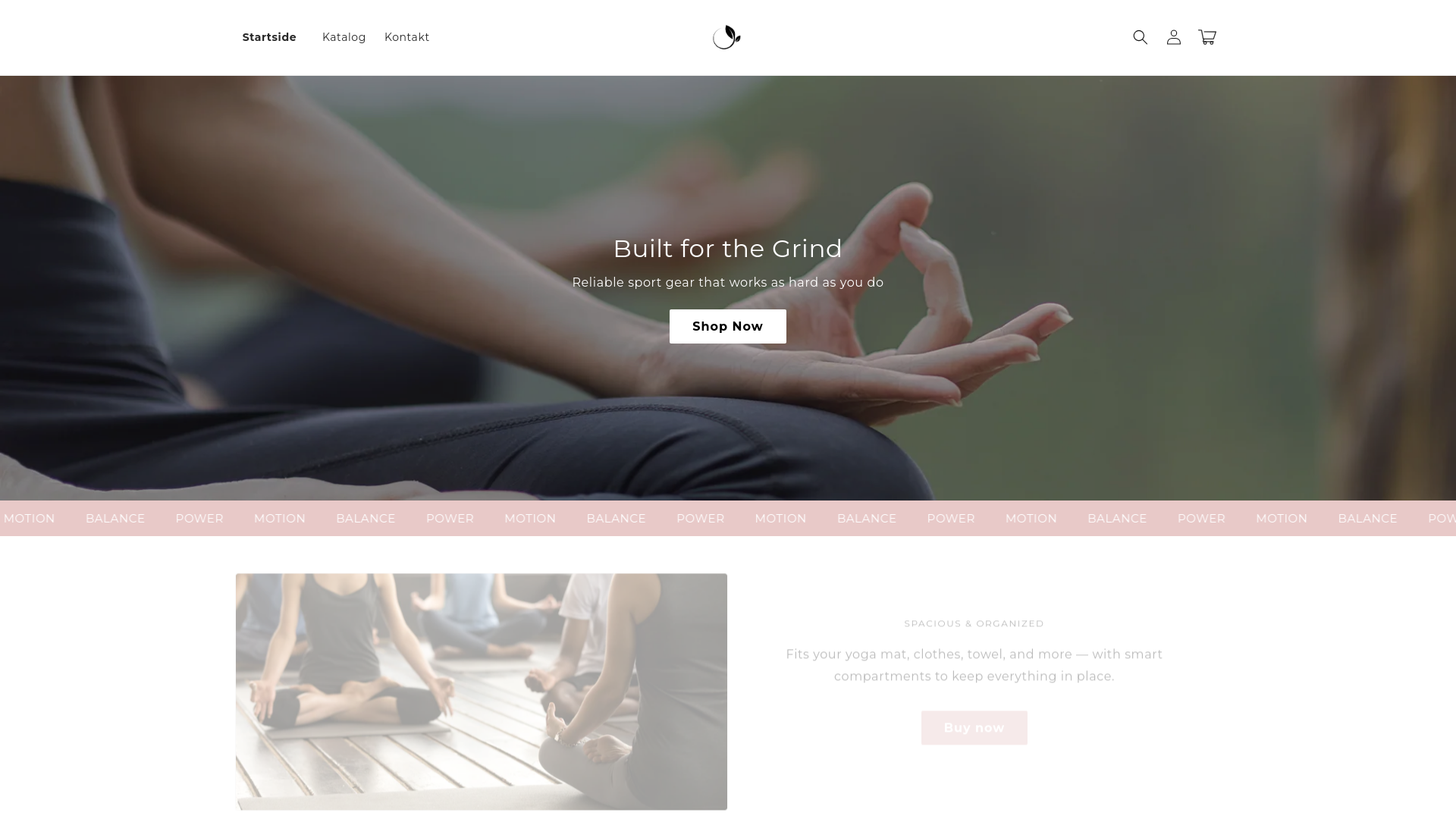 website screenshot of https://vertify.store