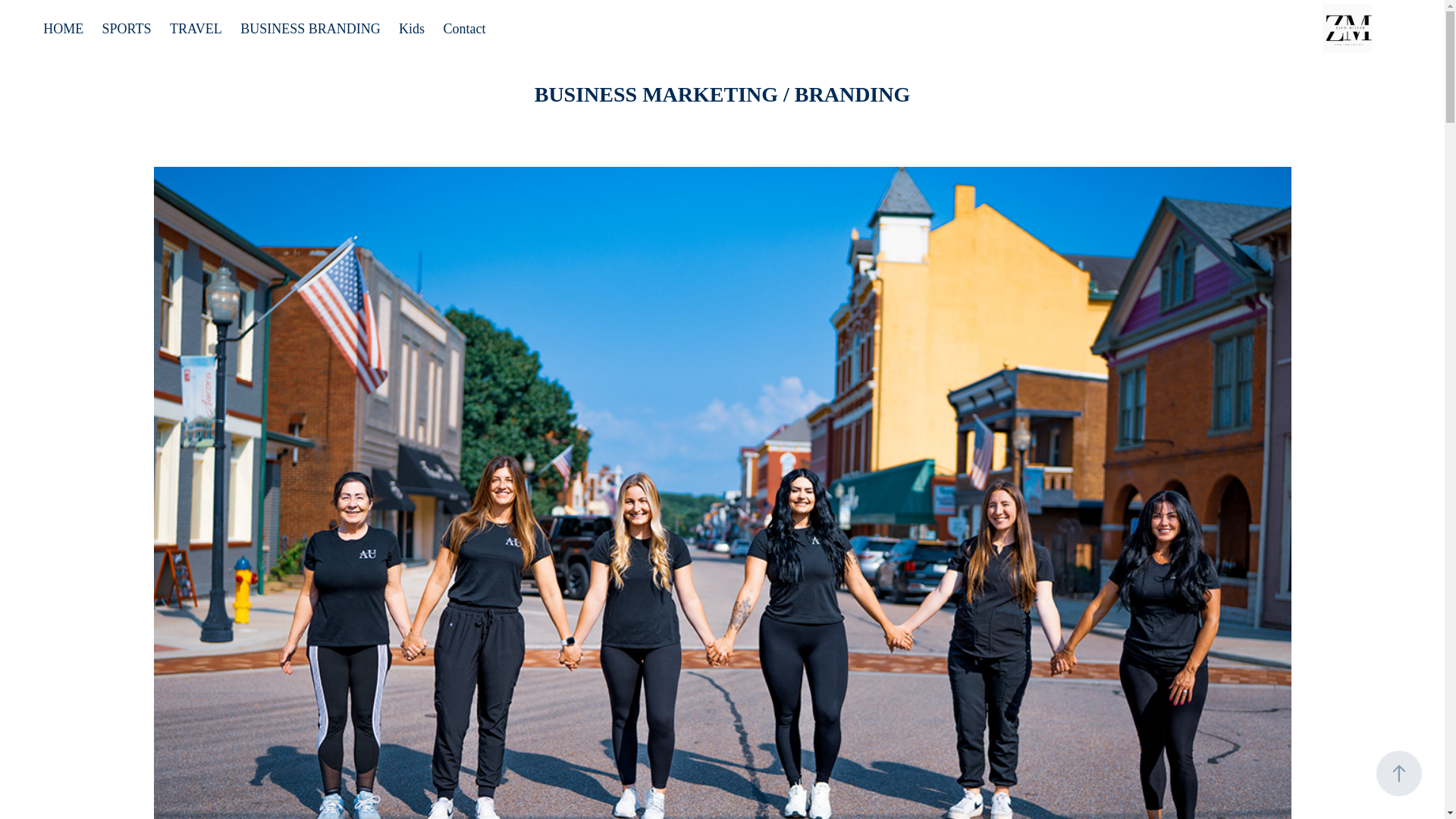 website screenshot of https://zachmillerphotoandmarketing.com/