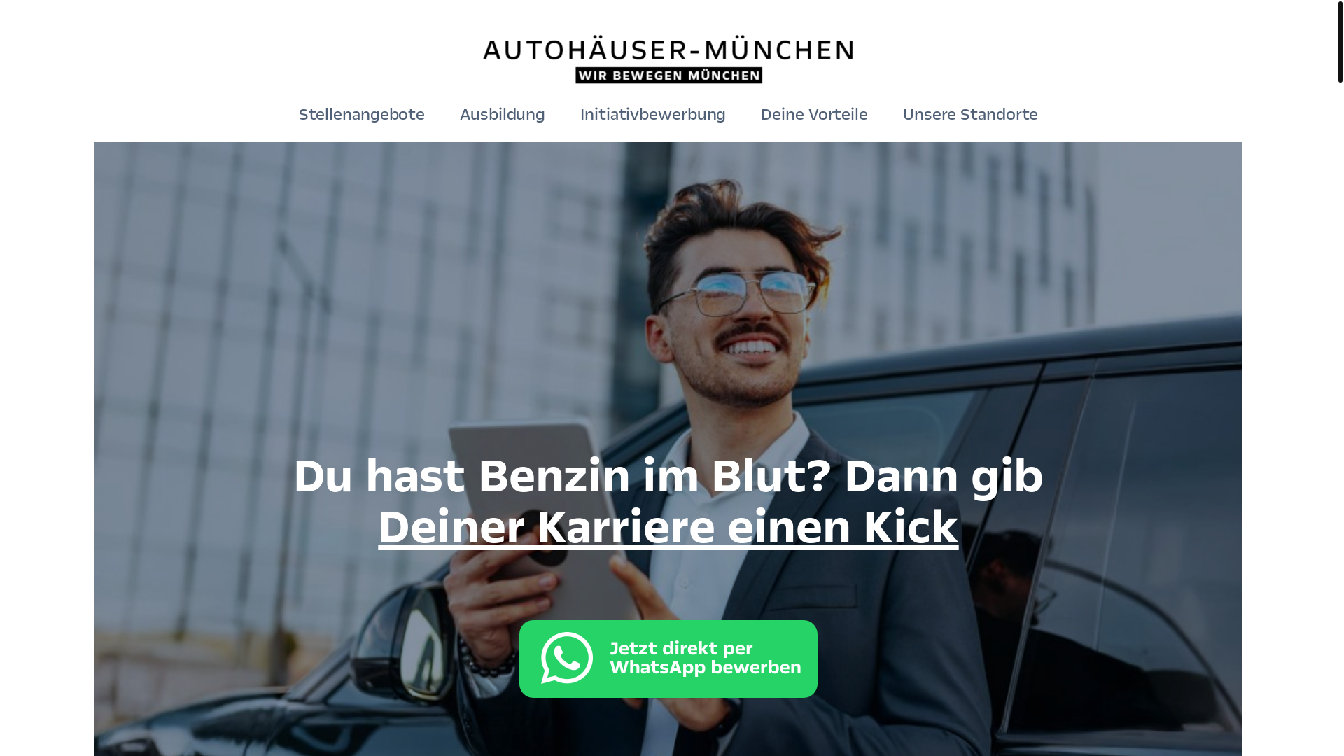 website screenshot of https://karriere-autohaeuser-suedwest.de/