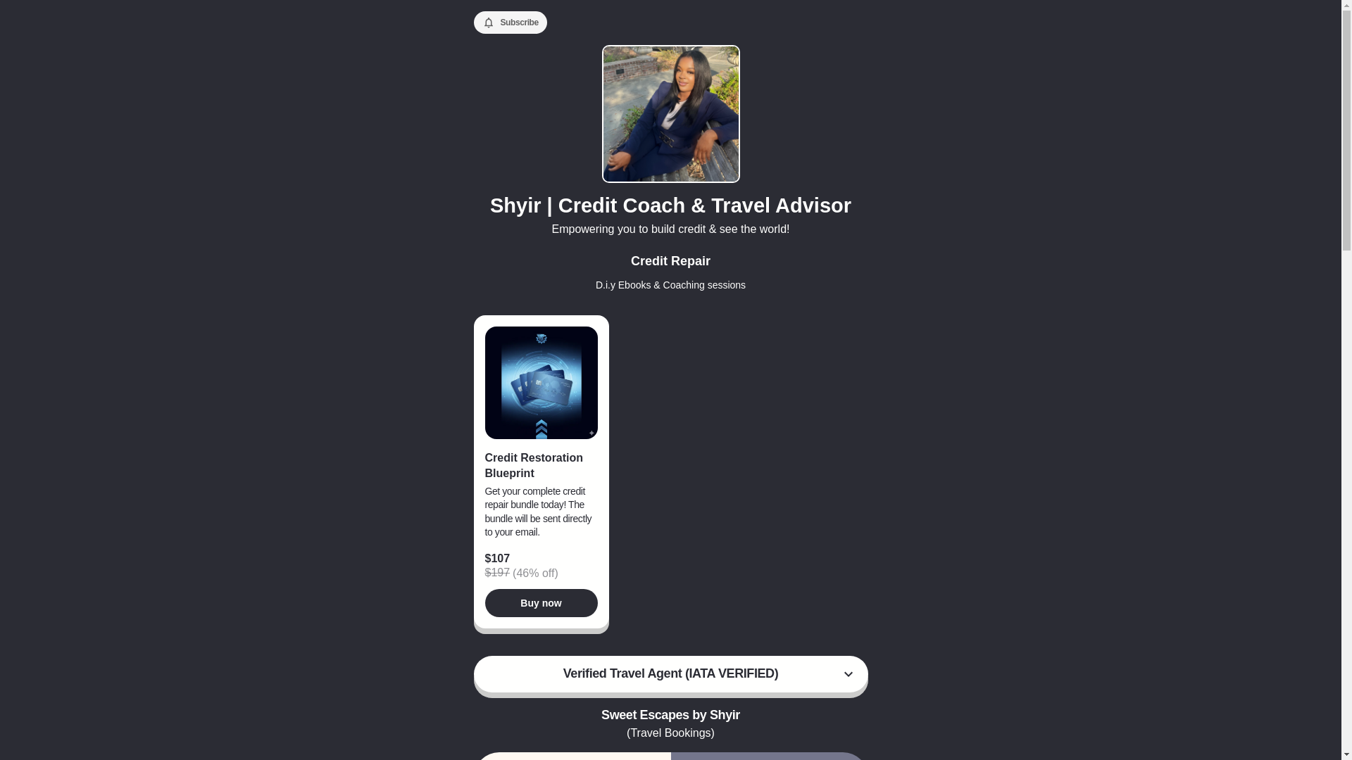 website screenshot of https://shyirhayward.com/