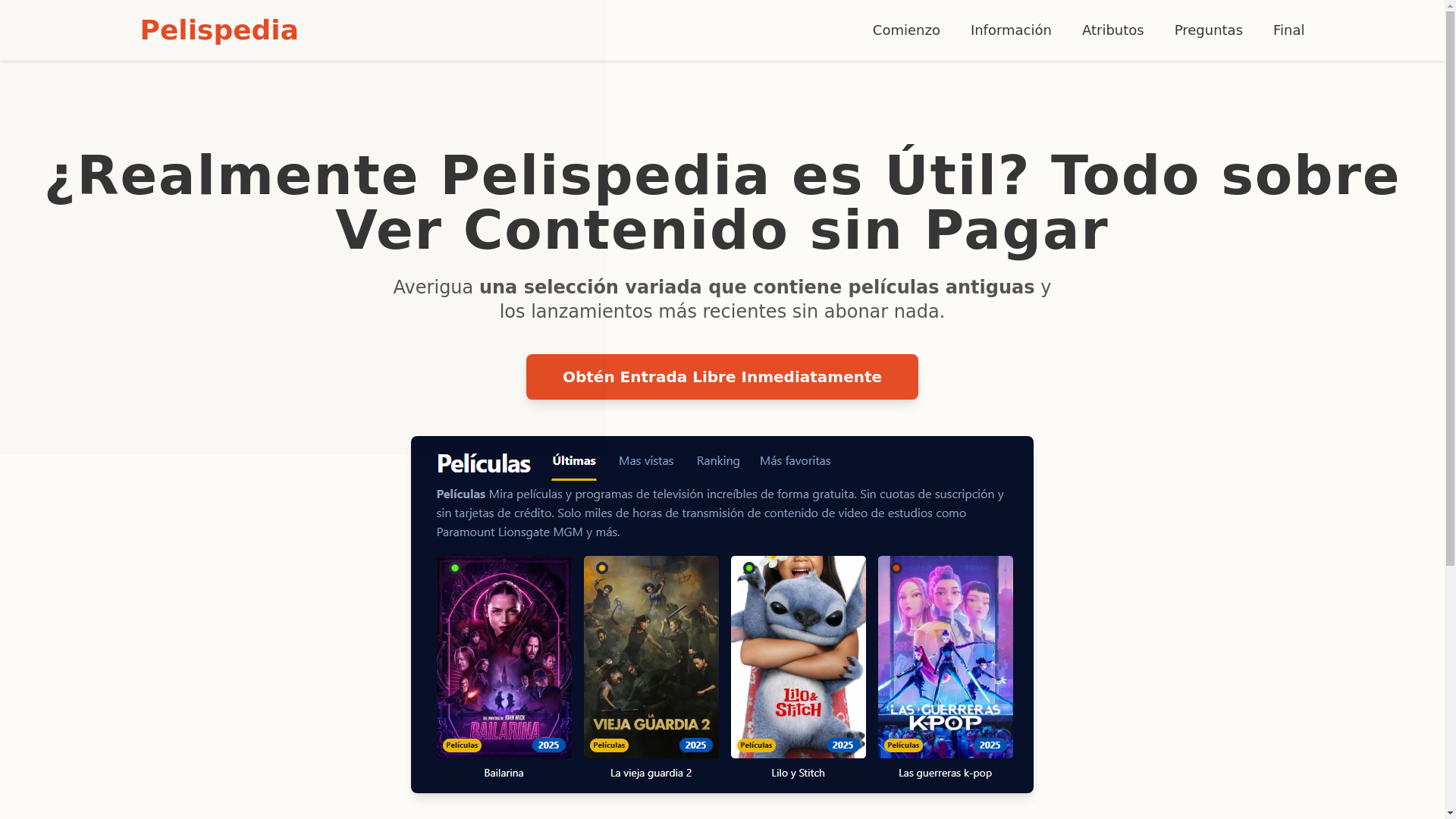 website screenshot of https://pelispedia-nog9.pages.dev/