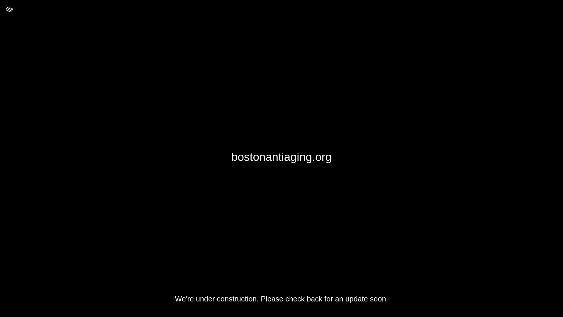 website screenshot of https://bostonantiaging.org/