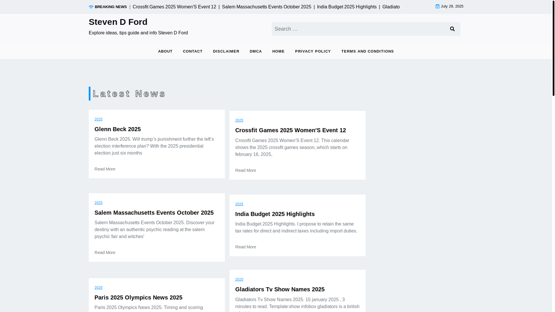 website screenshot of https://stevendfordr.pages.dev/