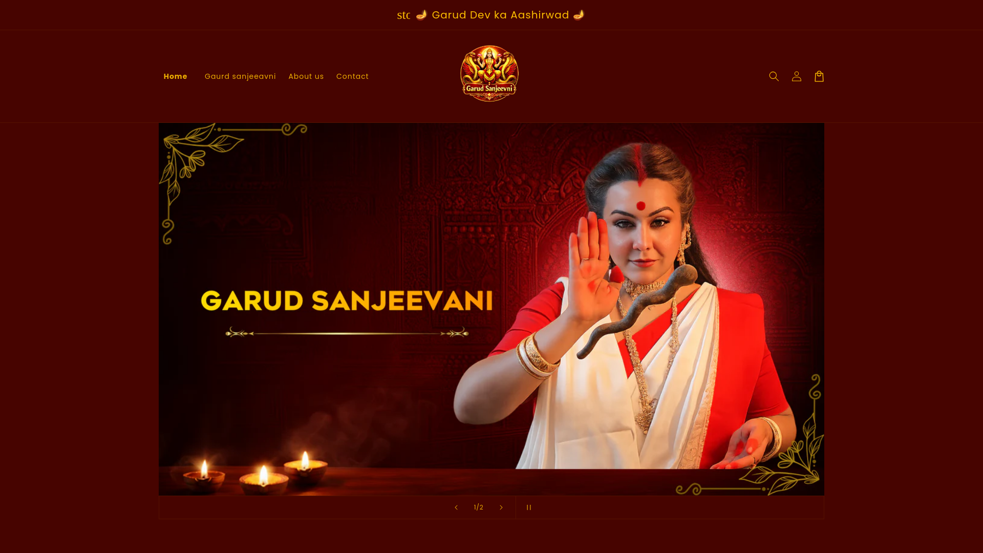 website screenshot of https://shaktipeeths.shop