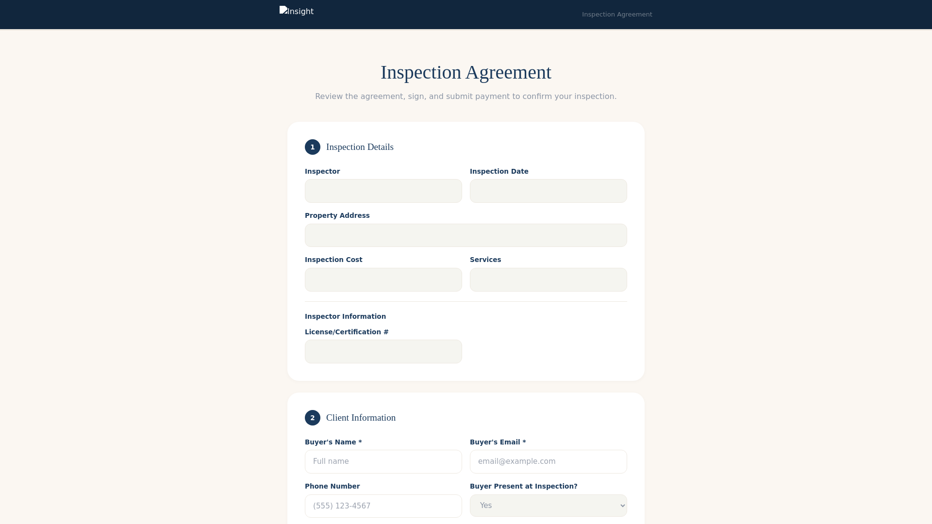 website screenshot of https://insight-agreement.pages.dev/