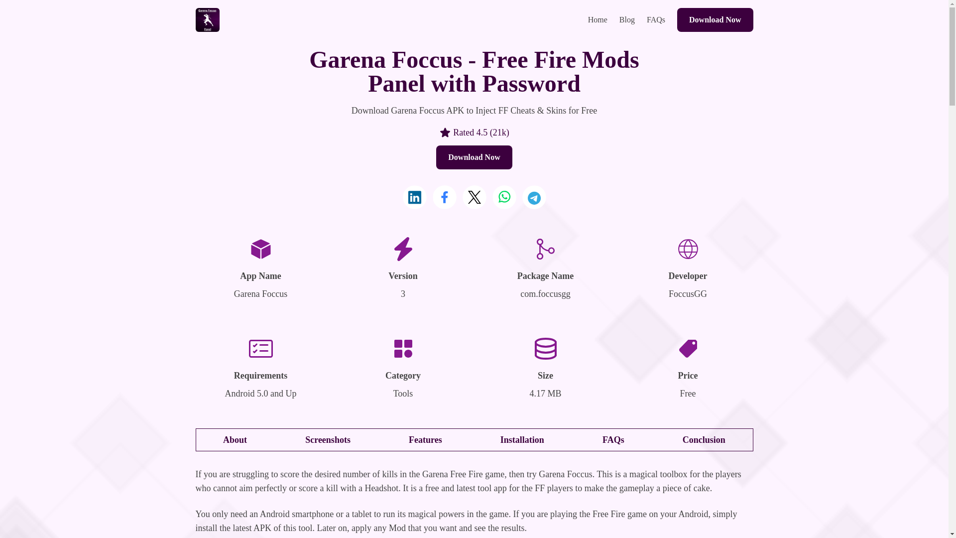 website screenshot of https://garena-foccus.pages.dev/