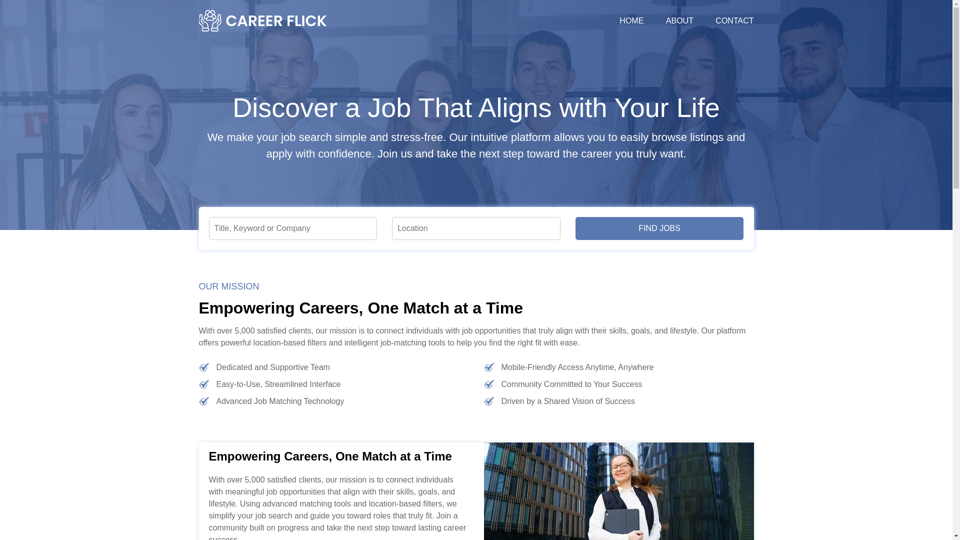 website screenshot of https://globalcareersboard.com/