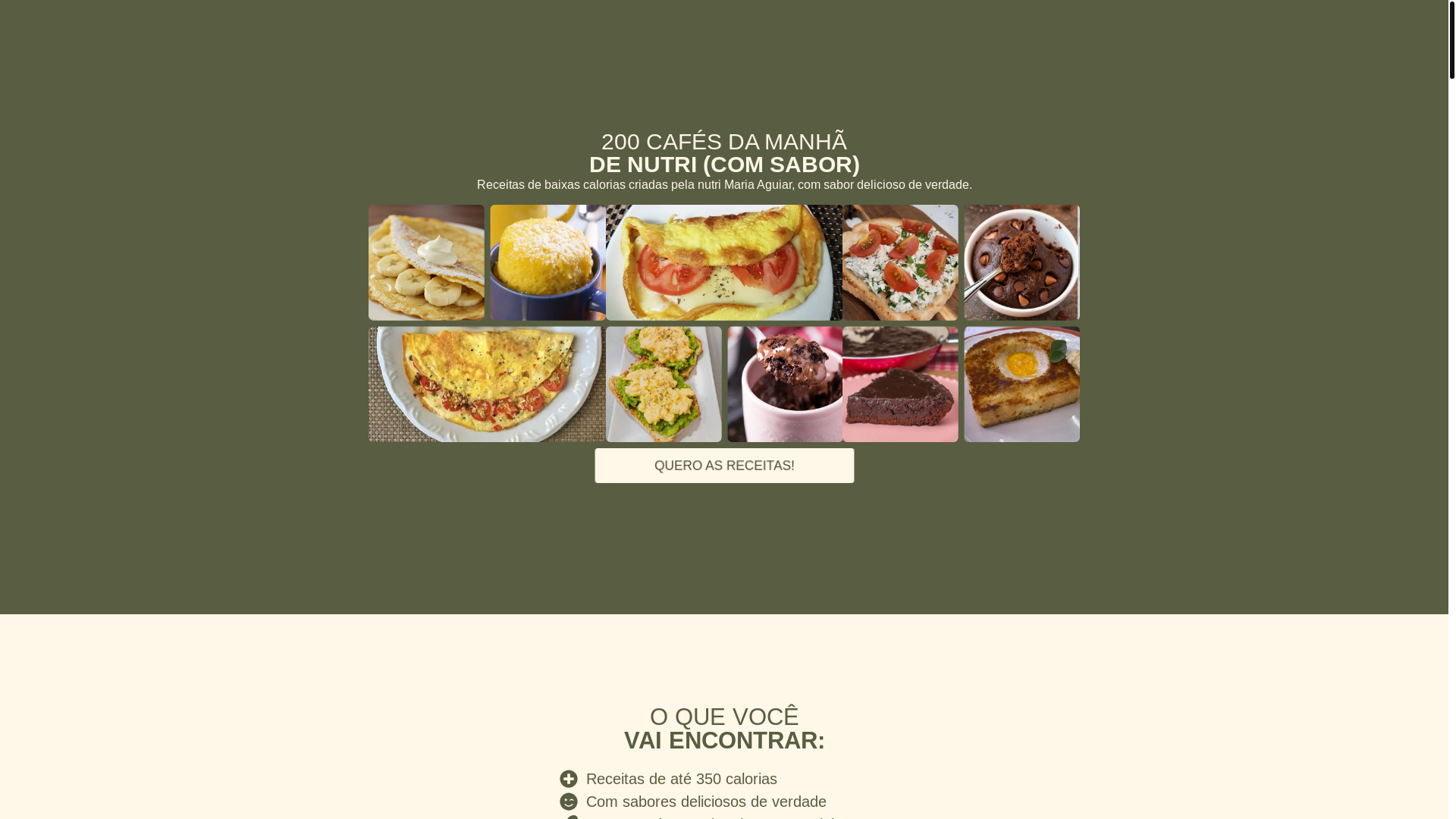 website screenshot of https://receitinhasdamanha.online/