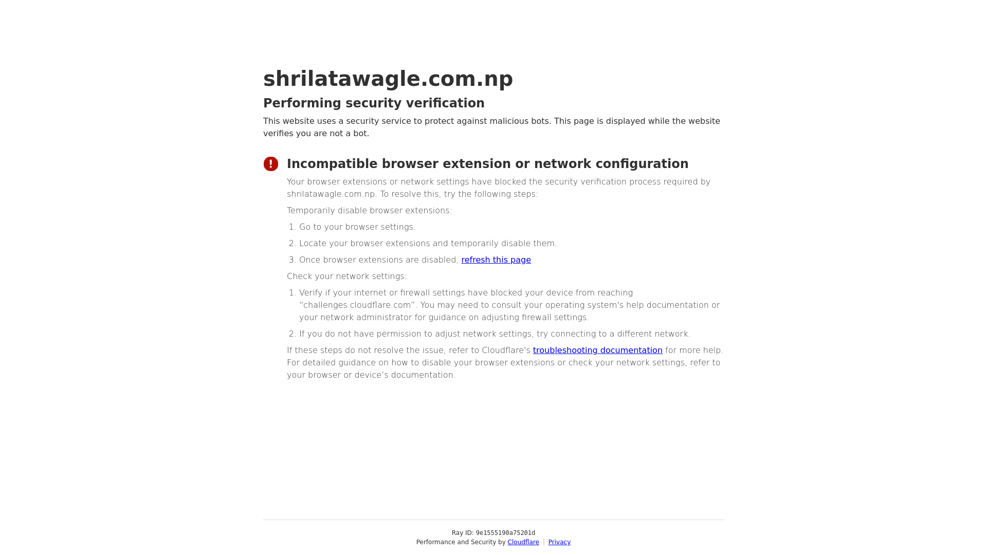 website screenshot of https://shrilatawagle.com.np/