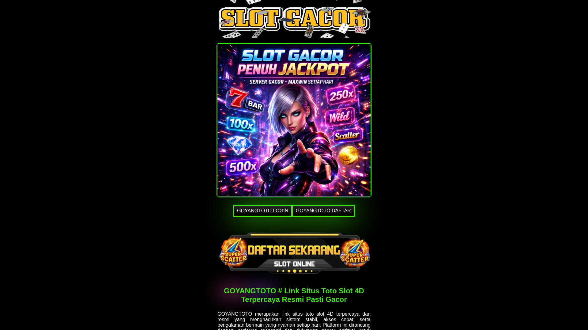 website screenshot of https://avmagoyangtoto.pages.dev/