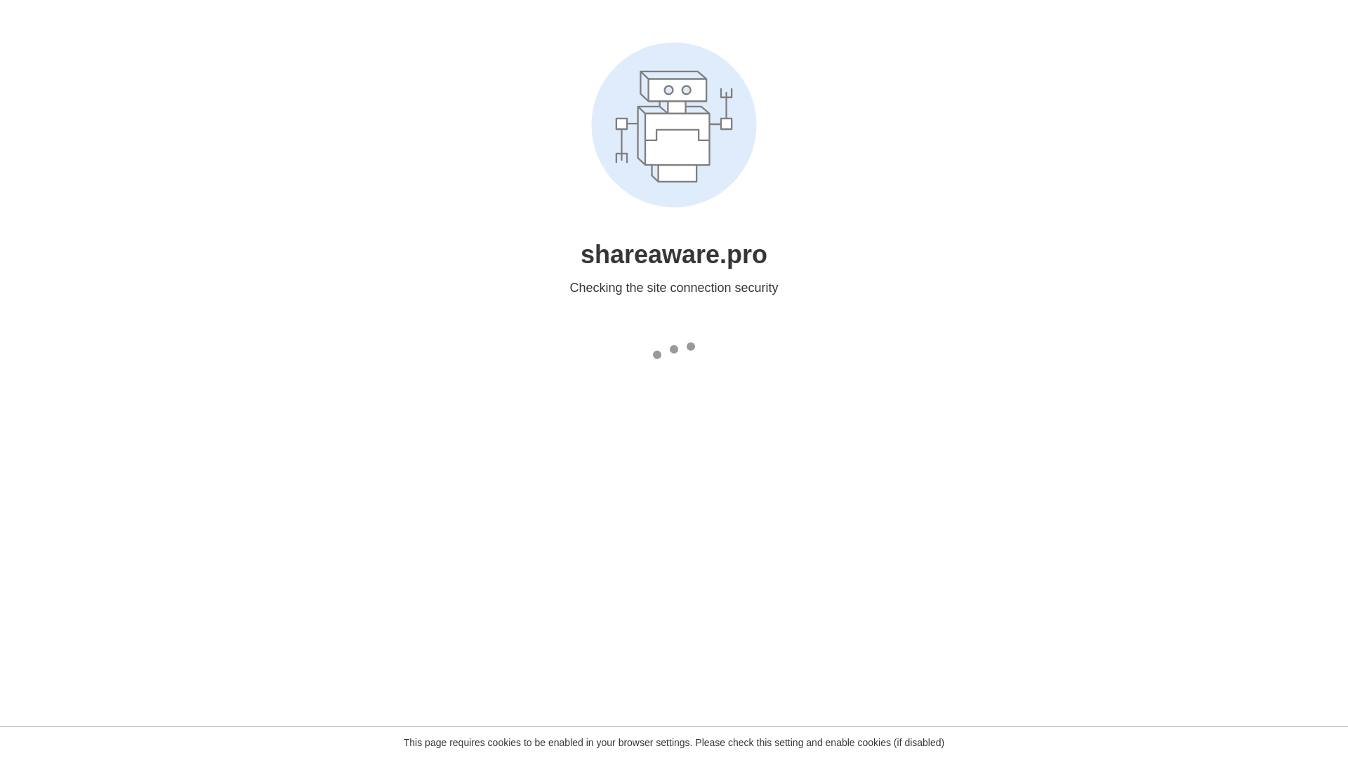 website screenshot of https://shareaware.pro/